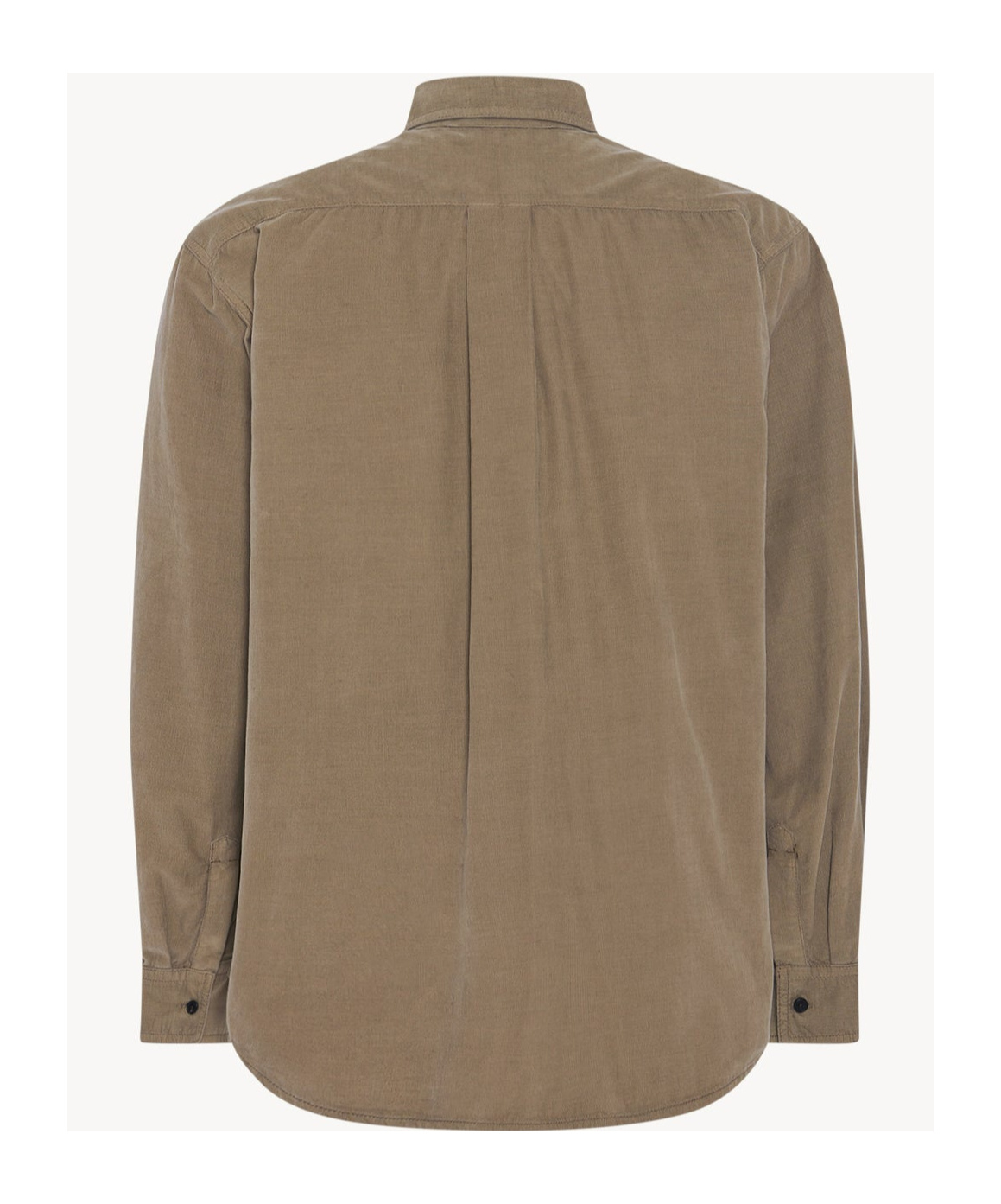 The Row Ruskin S Corduroy Shirt In Brown
