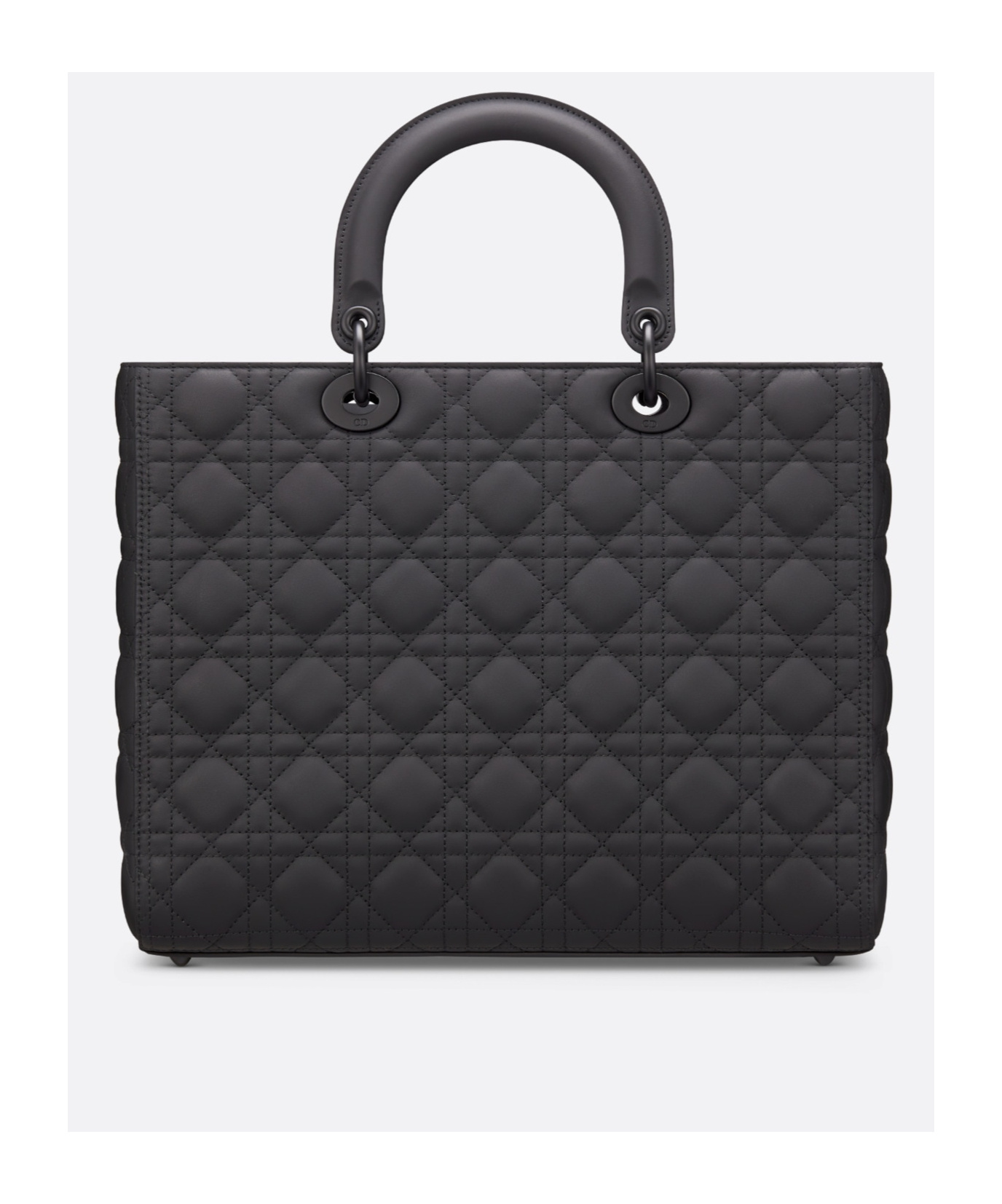 Dior Large Lady Bag In Black
