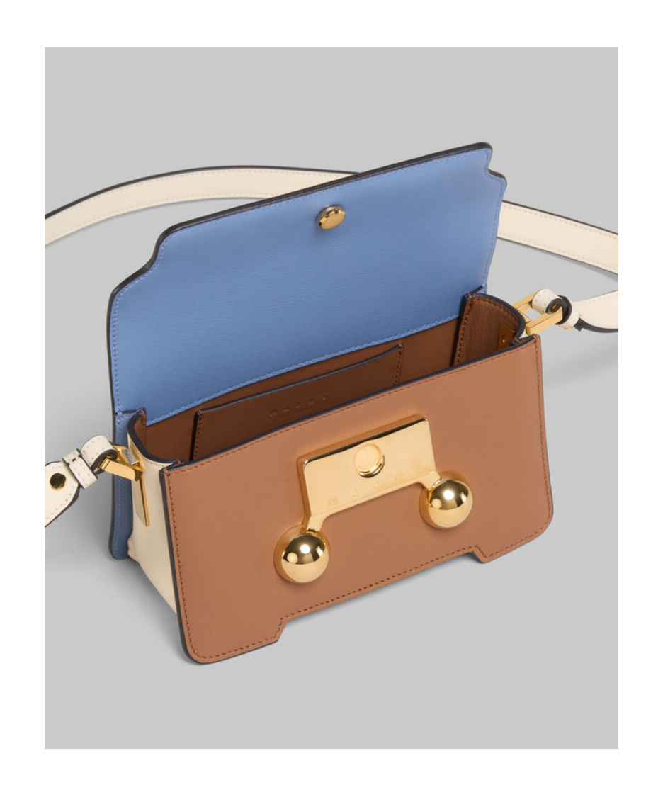 Marni Trunkaroo Shoulder Bag In Brown