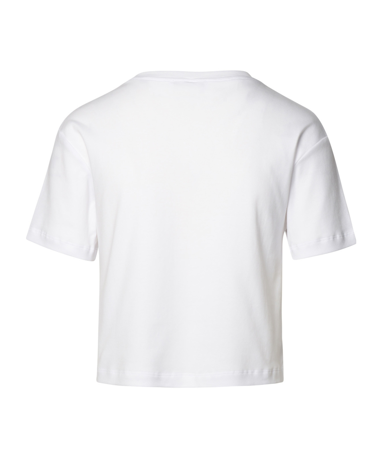 Blumarine T-shirt With Studs And Rhinestone Embroidery In White