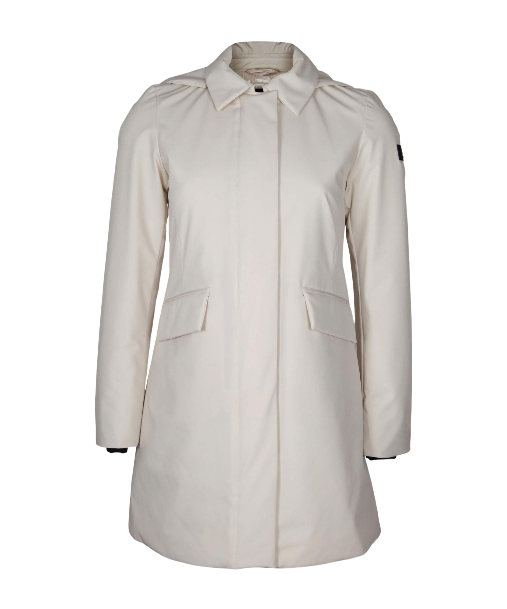 Peuterey Long-sleeved Casual Jacket In White
