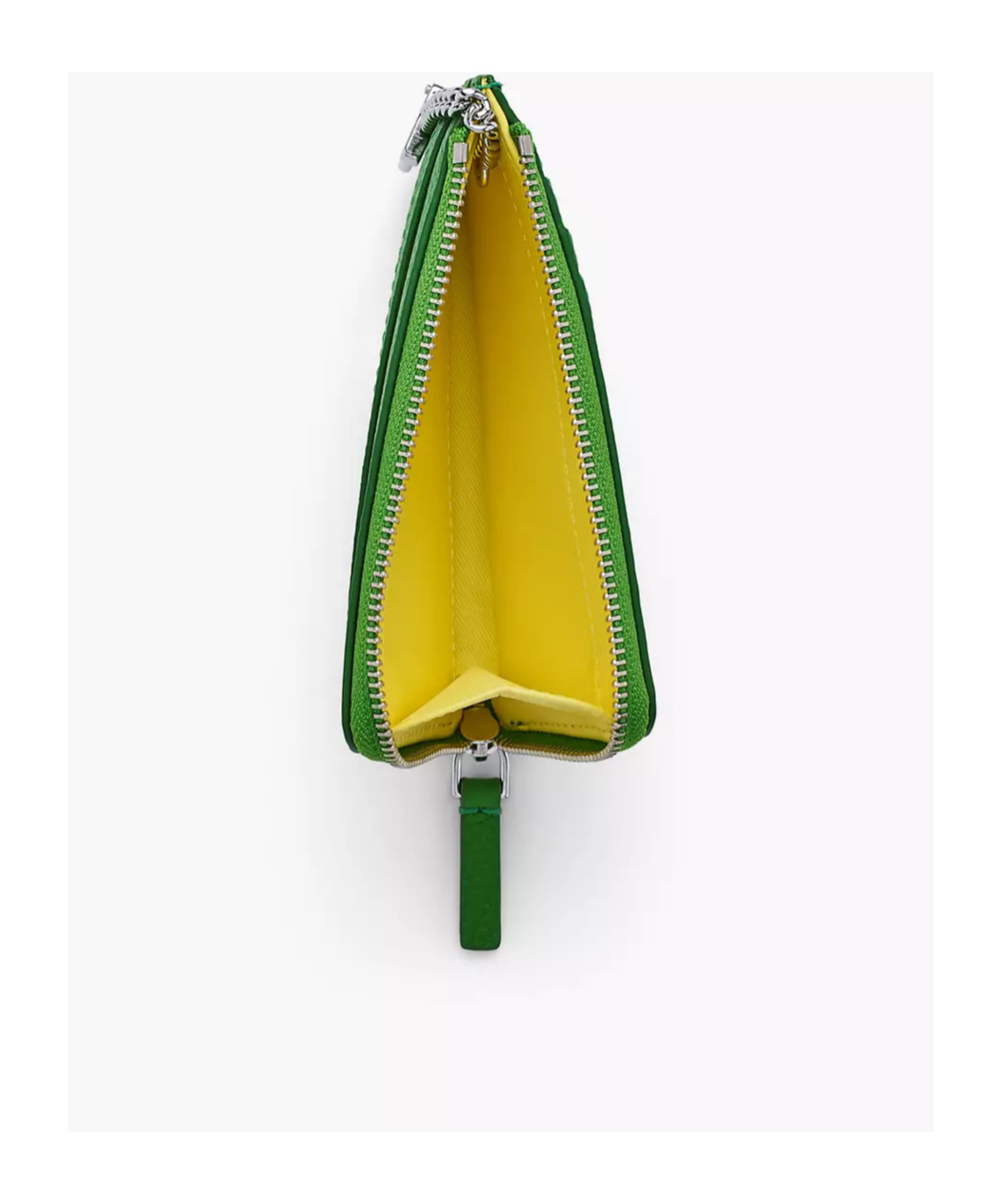 Marc Jacobs Logo-debossed Leather Wallet In Green