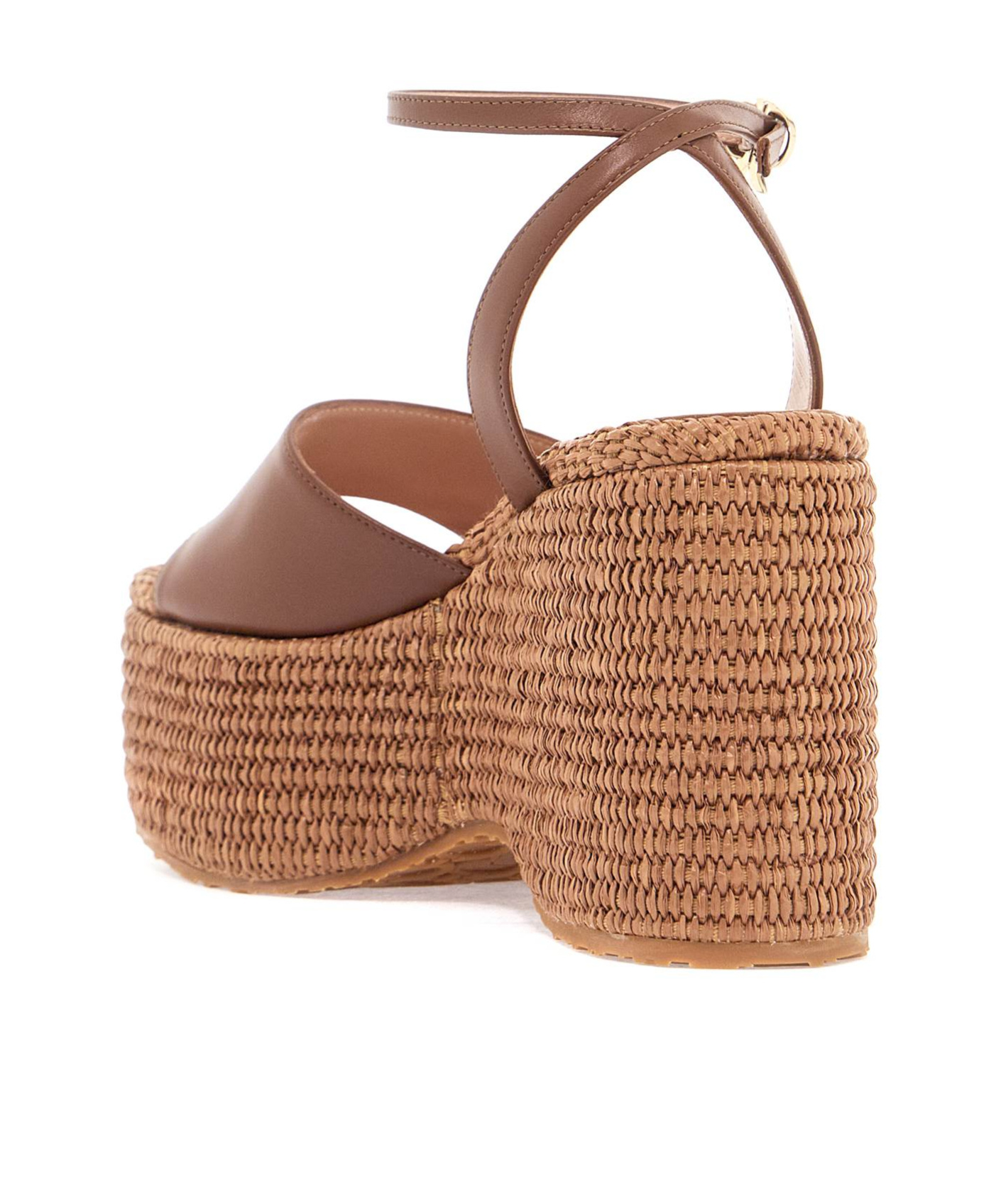 Gianvito Rossi Thalia Wedge Sandals For Women In Brown