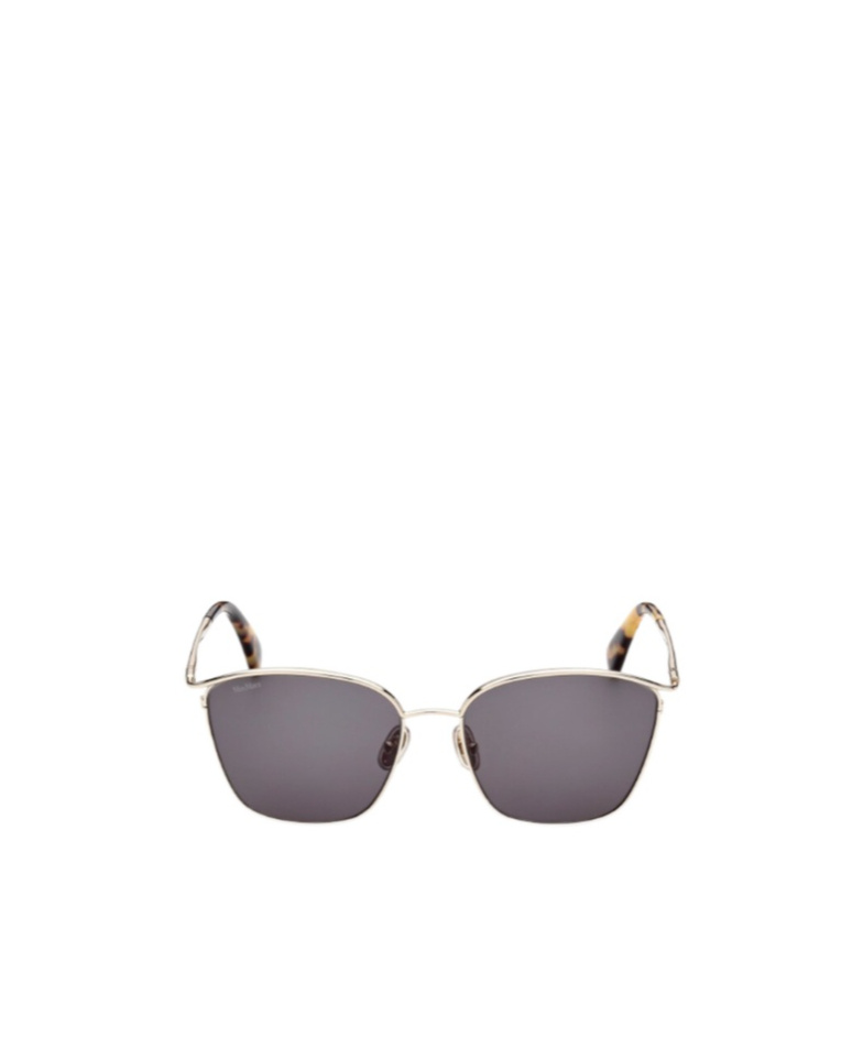 Max Mara 55mm Aviator Sunglasses In Gray