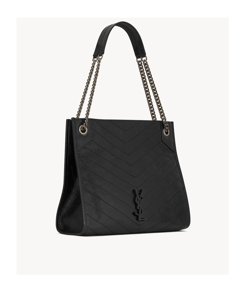 Saint Laurent Niki Shoulder Bag In Black