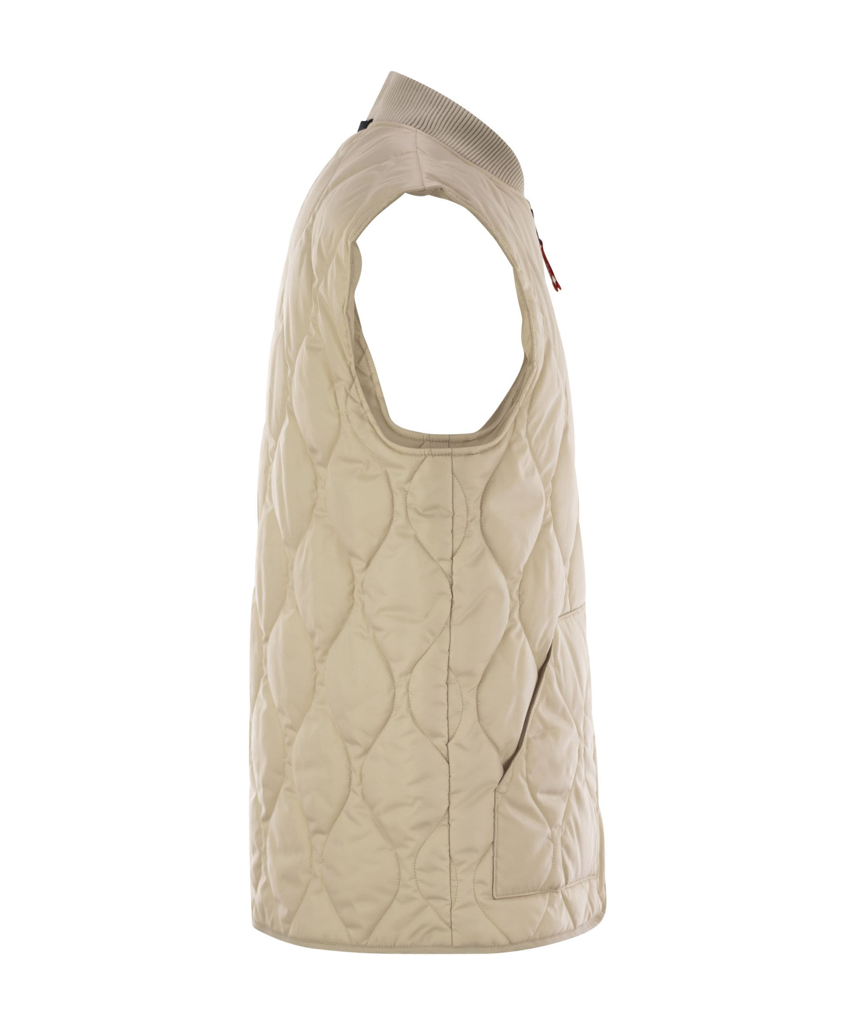Fay Quilted Vest - Archive In Nude