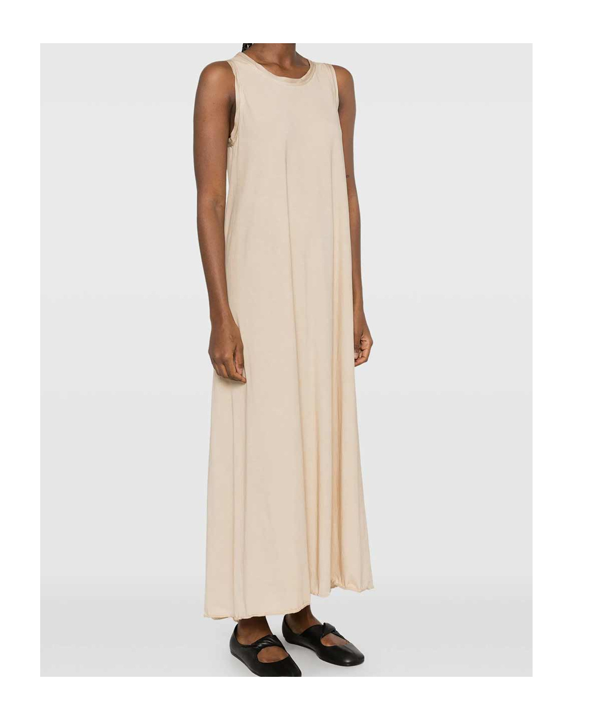Uma Wang Data Maxi Dress In Nude