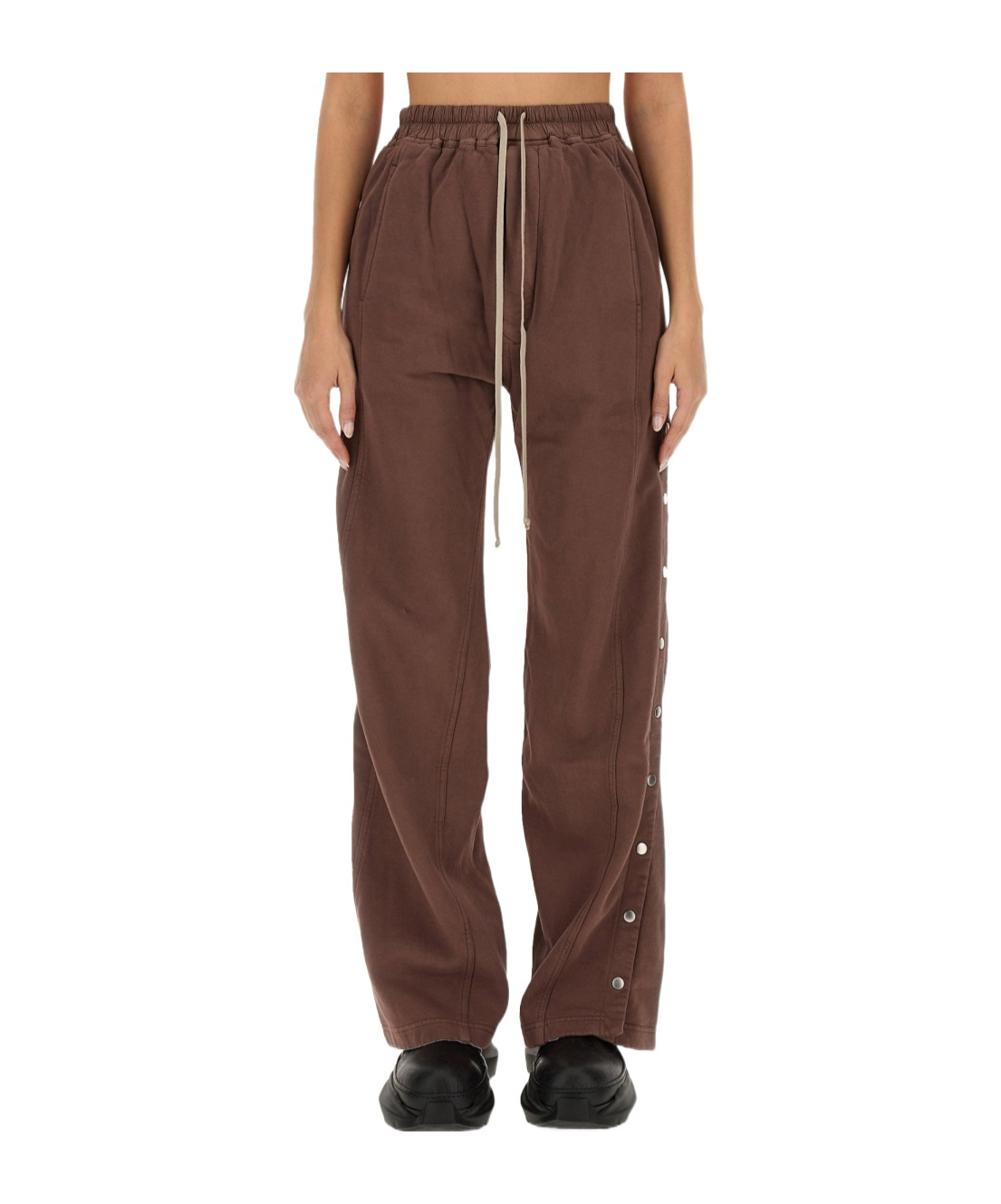 Rick Owens Drkshdw Pusher Cotton Track Pants In Multicolor