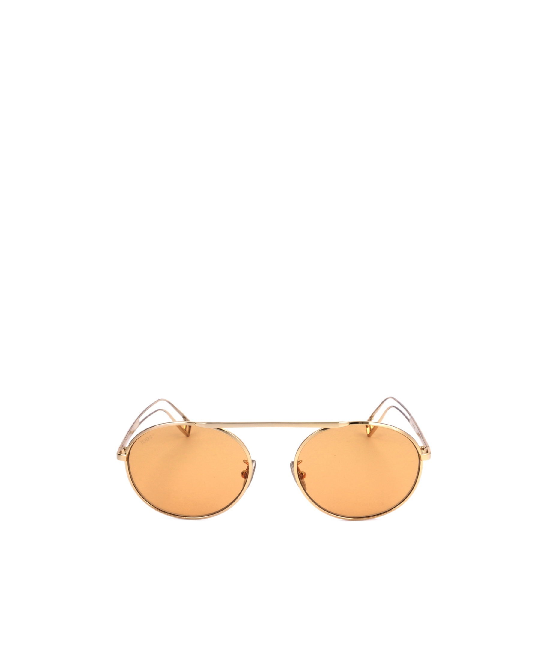 Tod's Full Frame Sunglasses In Yellow