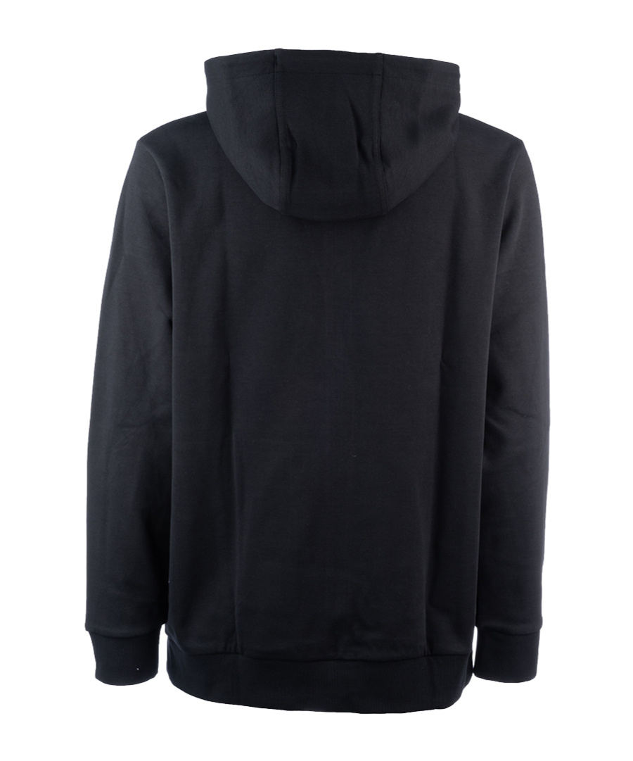 Hugo Boss Logo-detail Zip-up Hoodie In Black