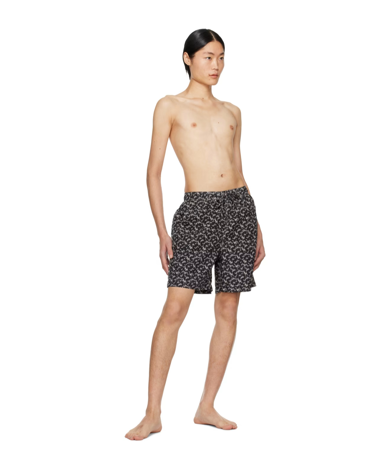 Isabel Marant Hydra Swimming Trunks In Black