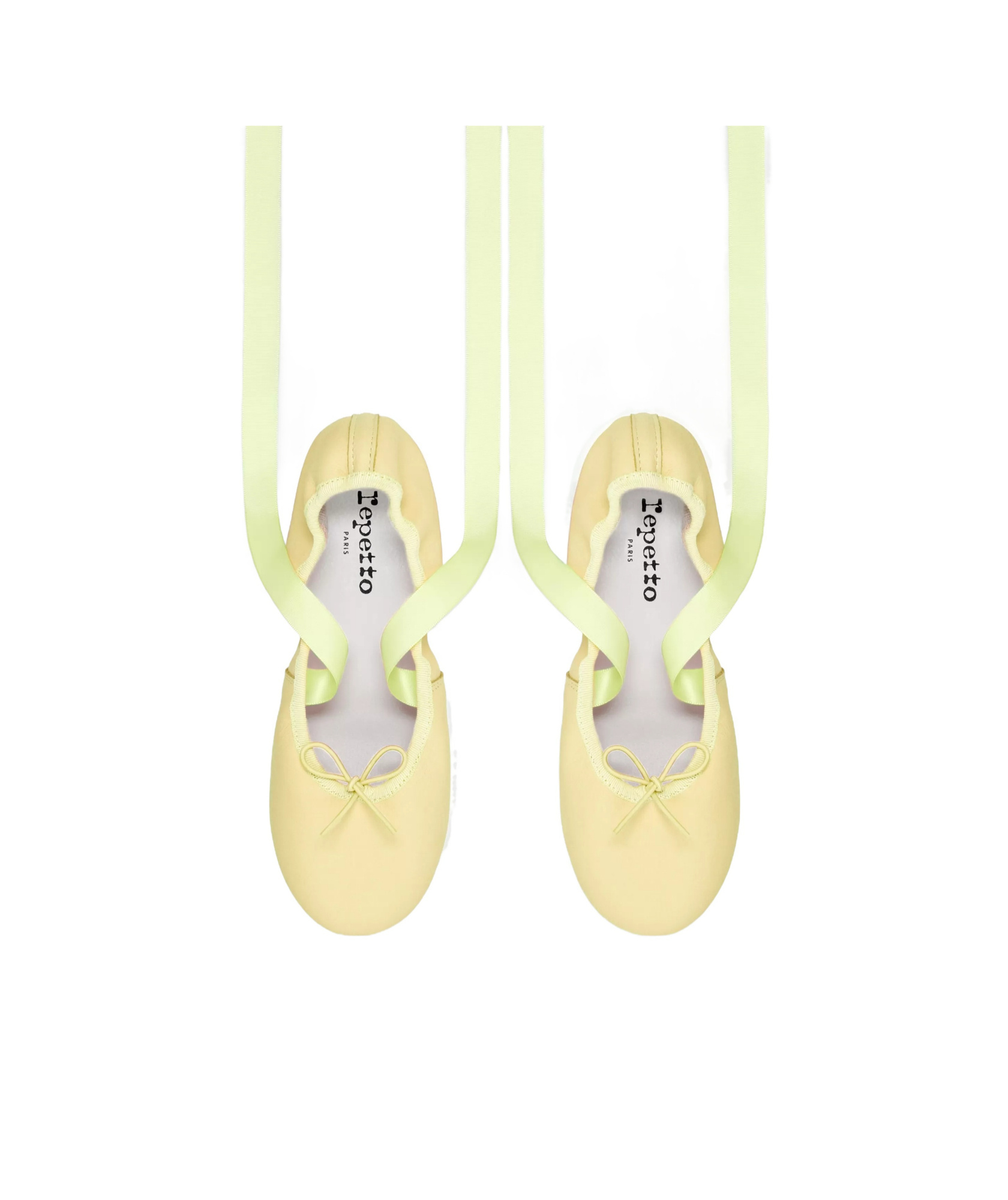 Repetto 10mm Sophia Leather Ballerina Flats In Nude