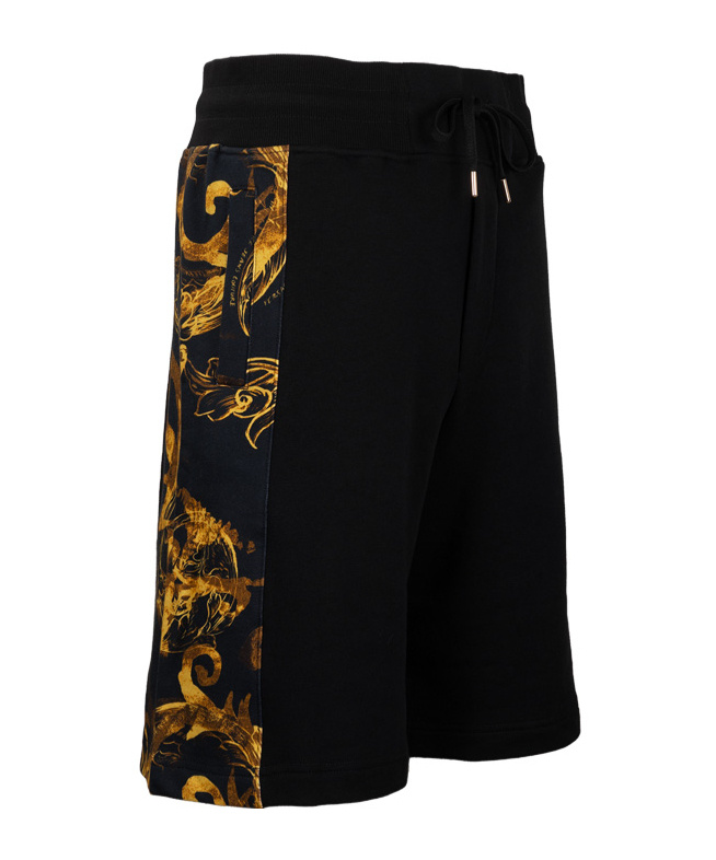 Versace Jeans Logo Logo Shorts In Black