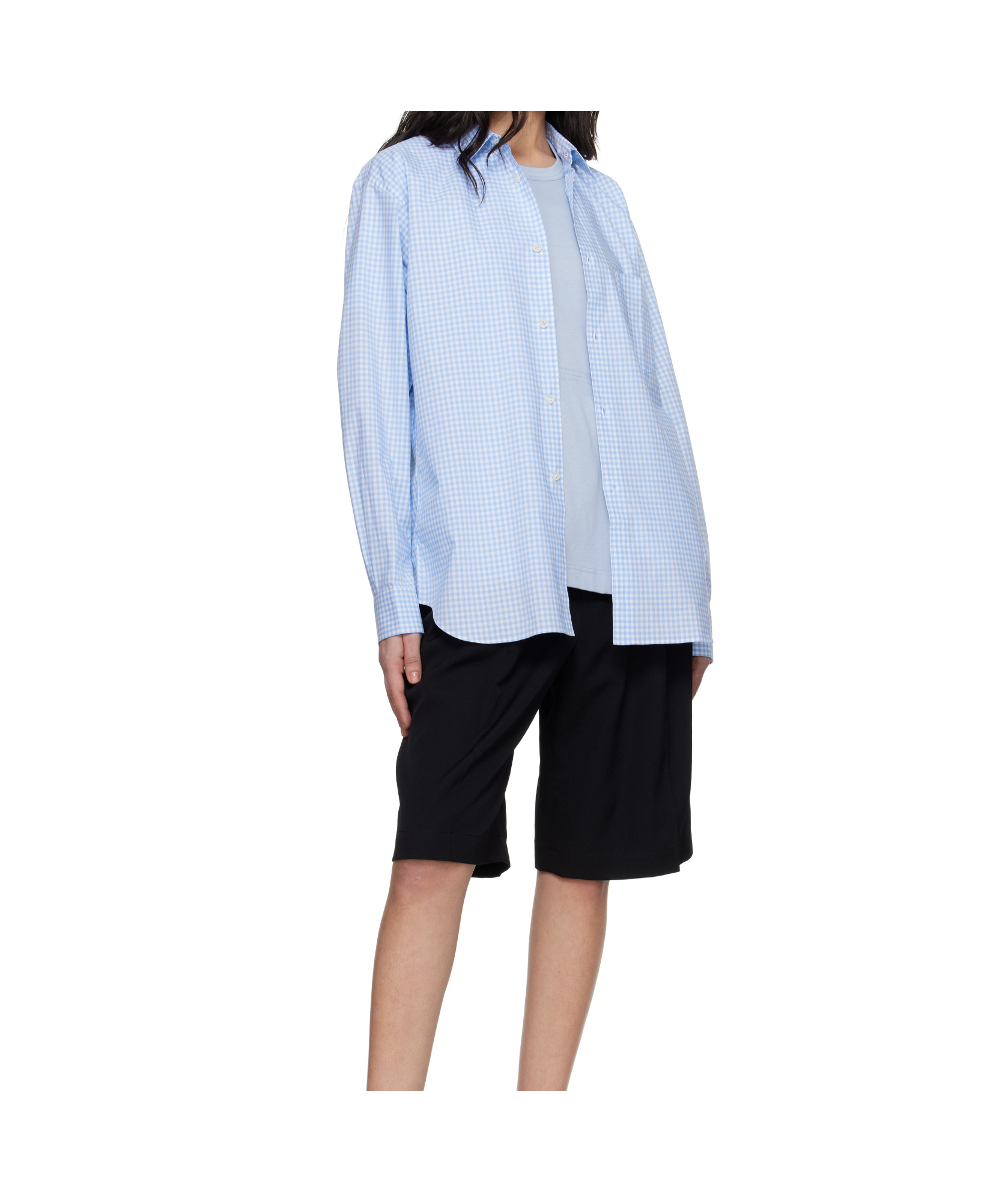 COMME DES GARÇONS LAPEL LONG SLEEVE SHIRT