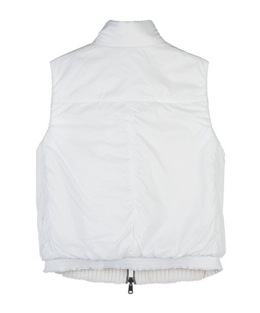 Brunello Cucinelli Sleevless Double-sided Vest In White
