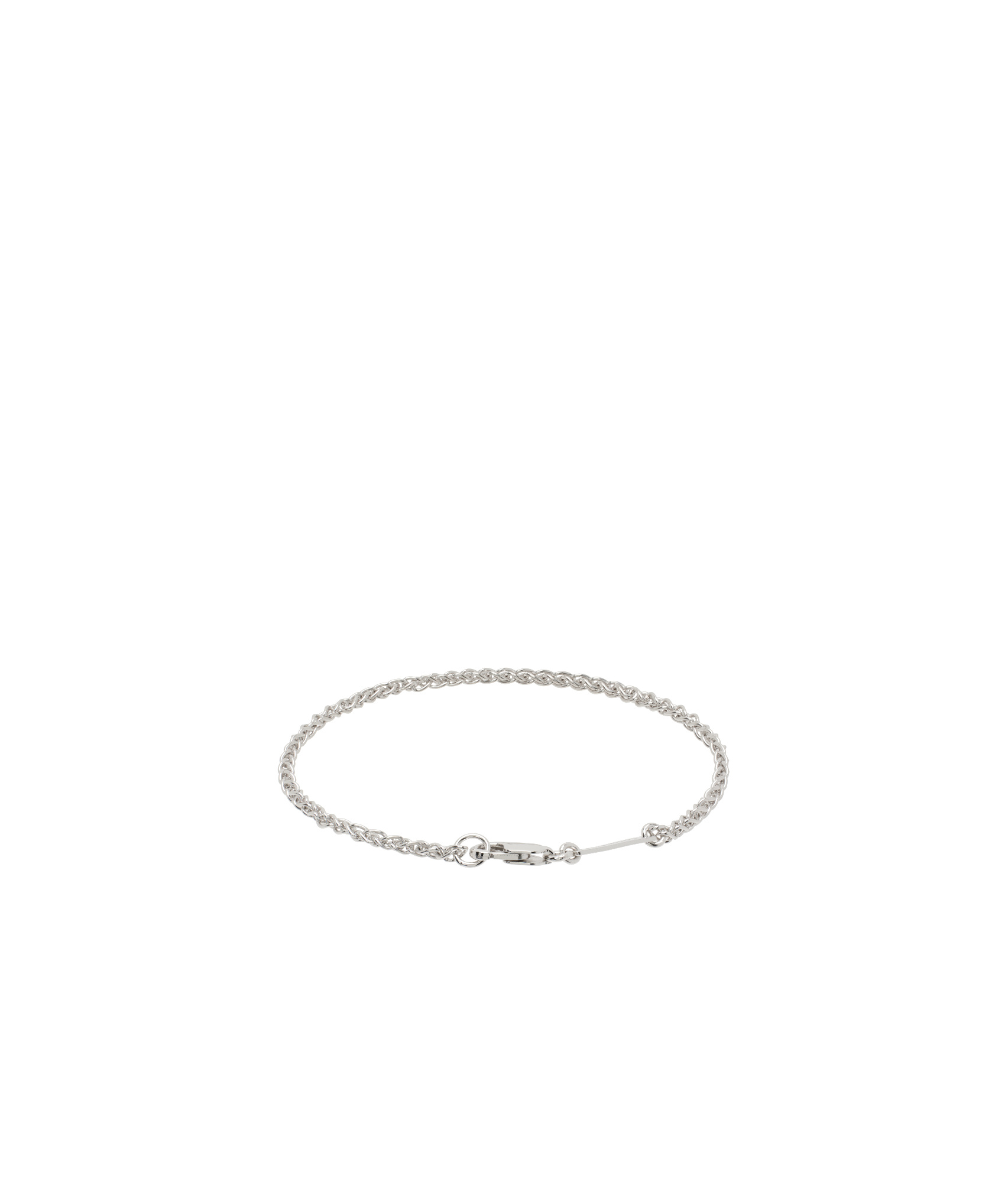Tom Wood Spike Bracelet In Silver