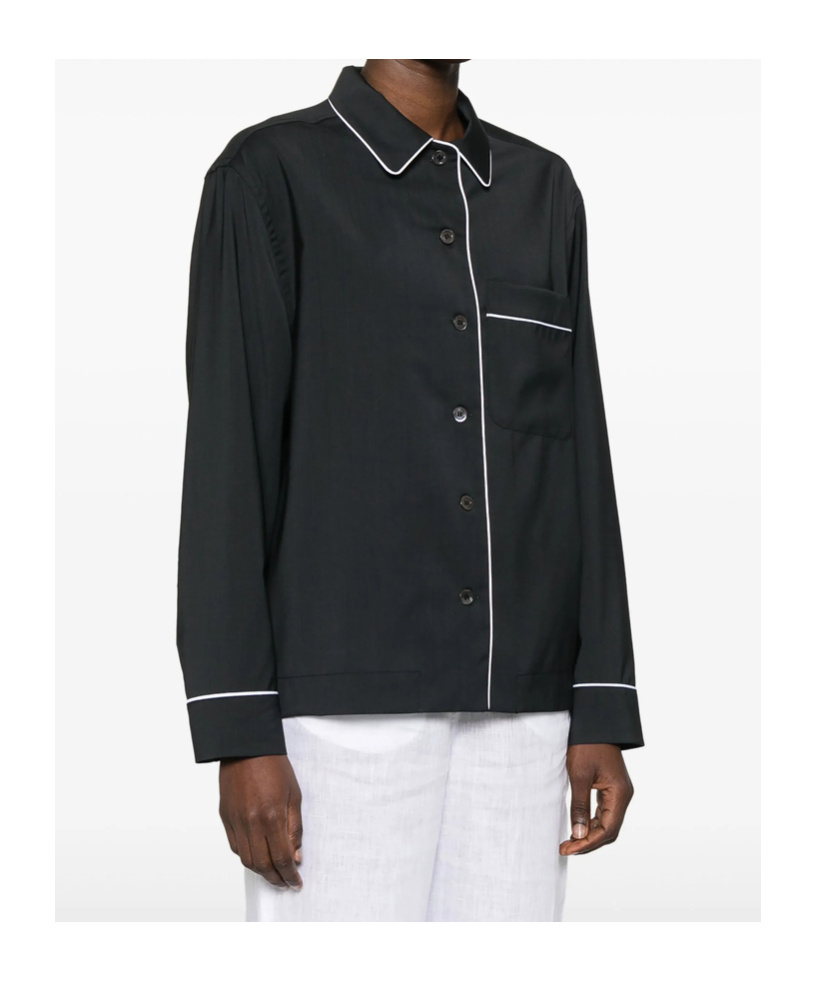 Shop Barena Venezia Ghili Shirt In Black