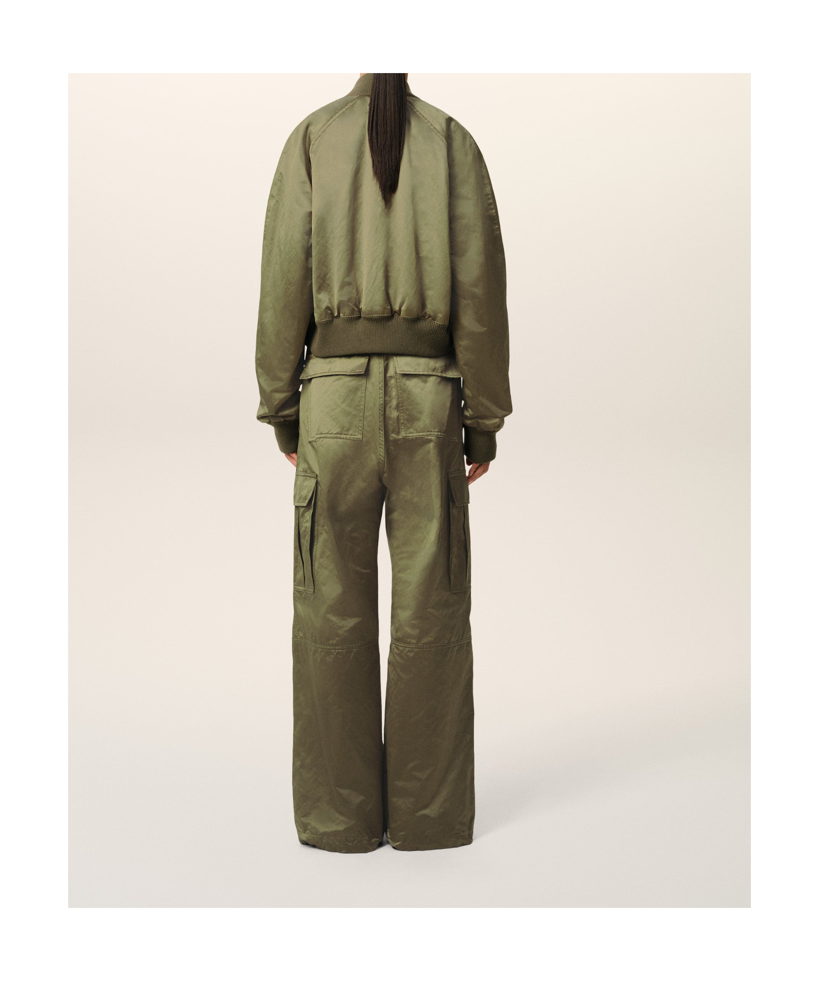 Ami Alexandre Mattiussi Long Sleeve Casual Jacket In Green