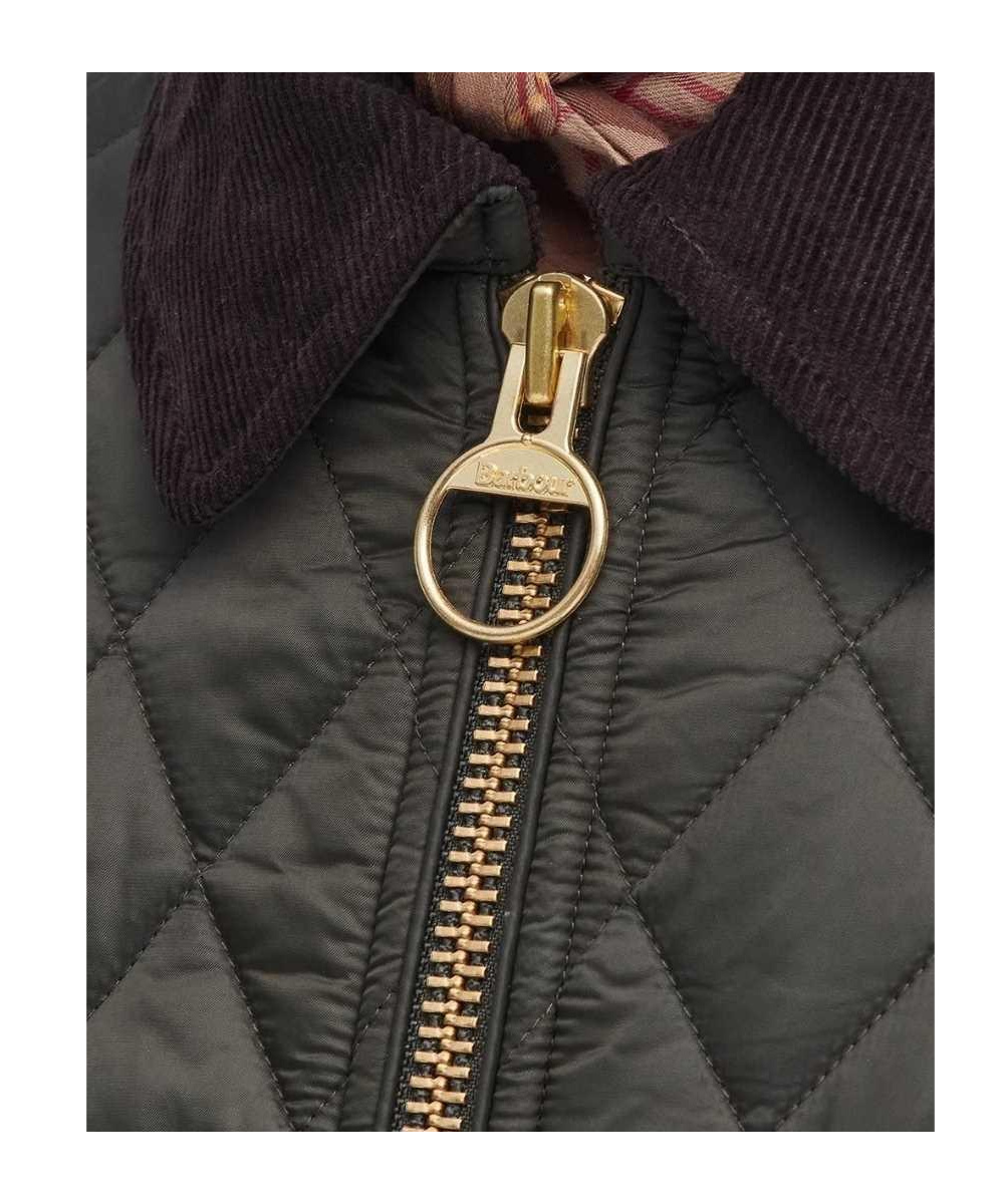 Barbour Beadnell Quilted Jacket In Black