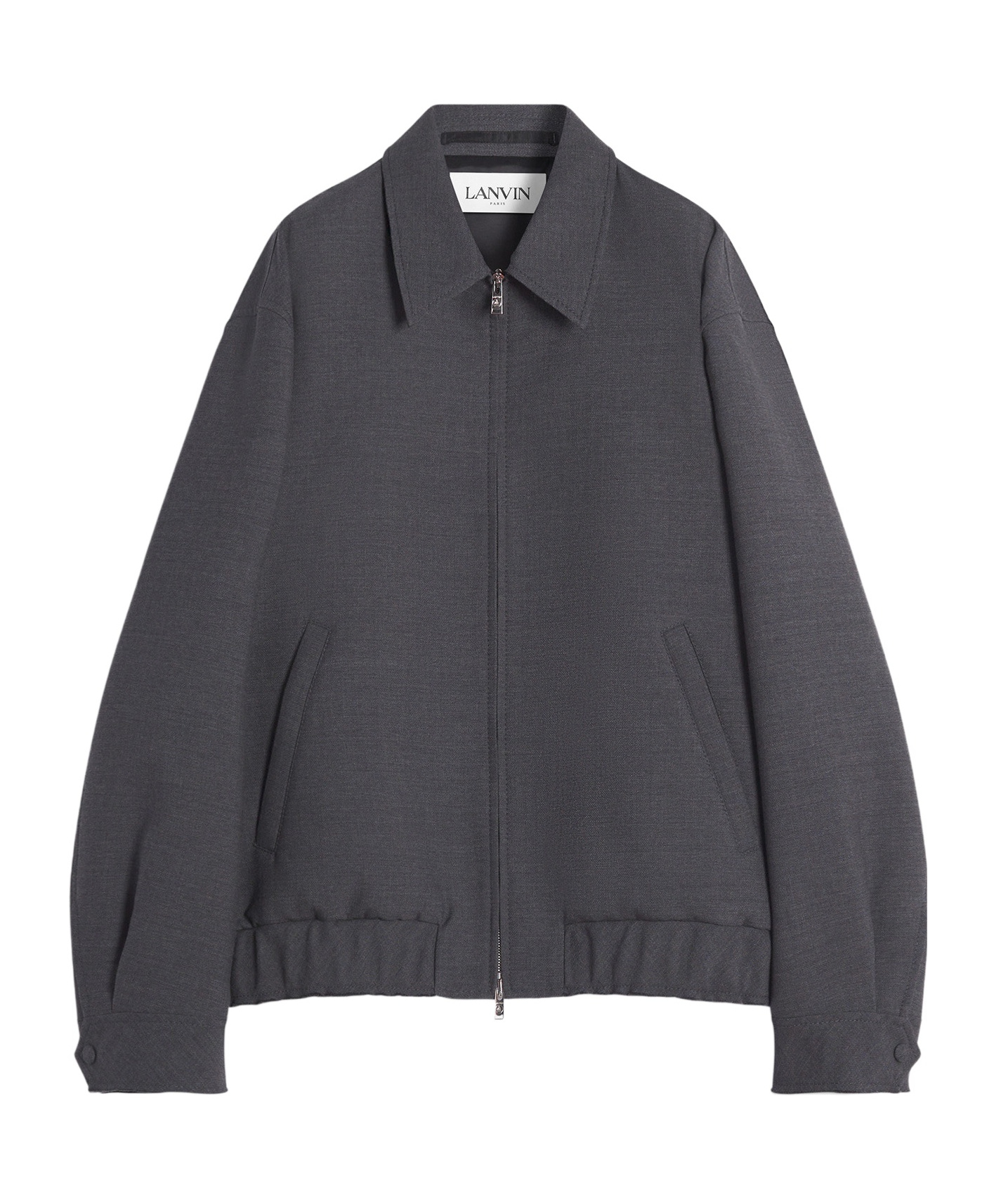 Lanvin Blouson Classique Zippé Pour Homme In Black