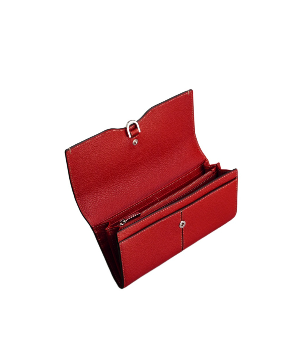 Tod's Flap Wallet In Red