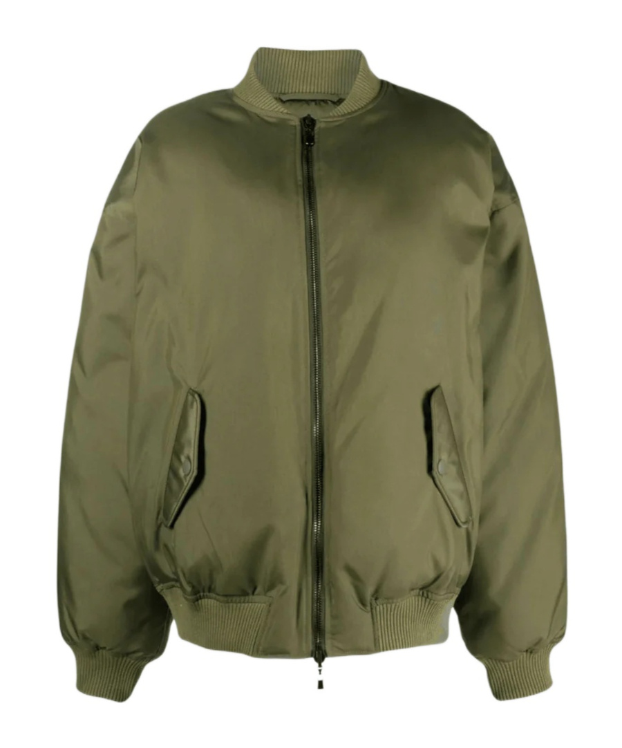 Wardrobe.nyc Green Reversible Bomber Jacket In Green