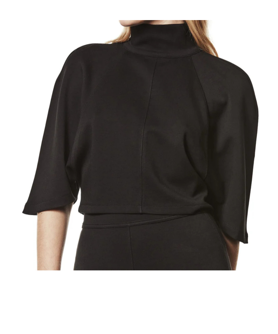 Thom Krom Top A Collo Alto W Ts 575 In Black