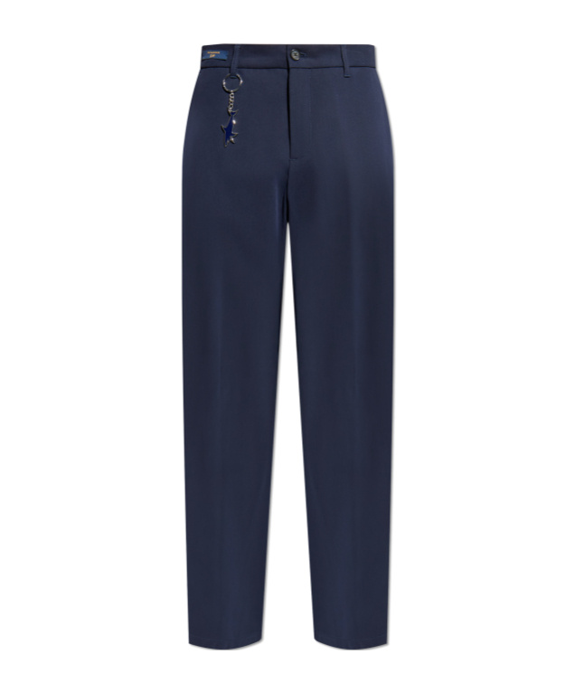 Paul & Shark Belt Loops Slacks In Black