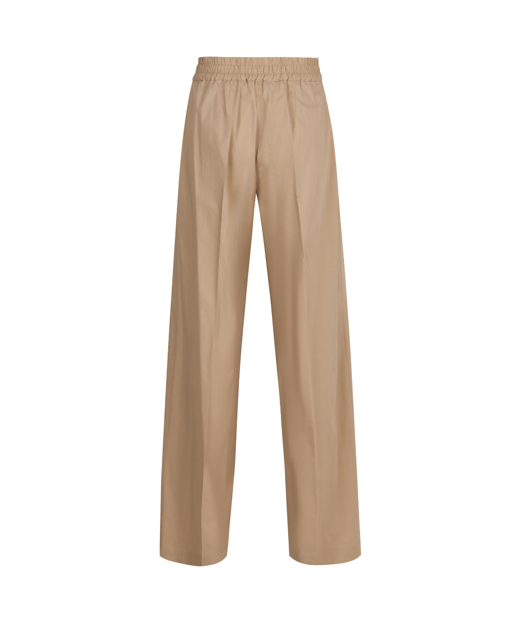P.a.r.o.s.h Parosh Cotton Wide Leg Trousers In Brown