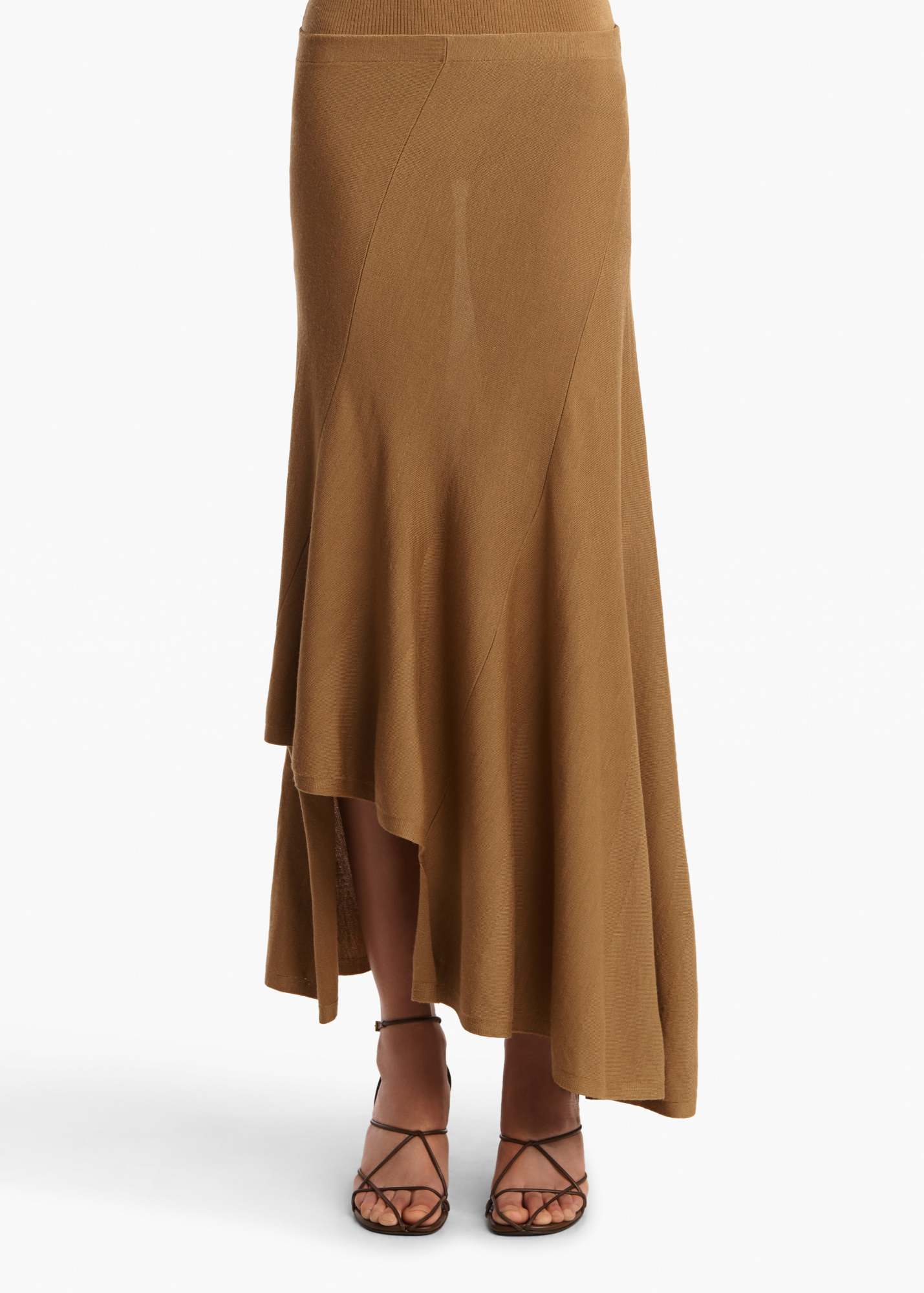 Khaite Asymmetric Skirt In Blue
