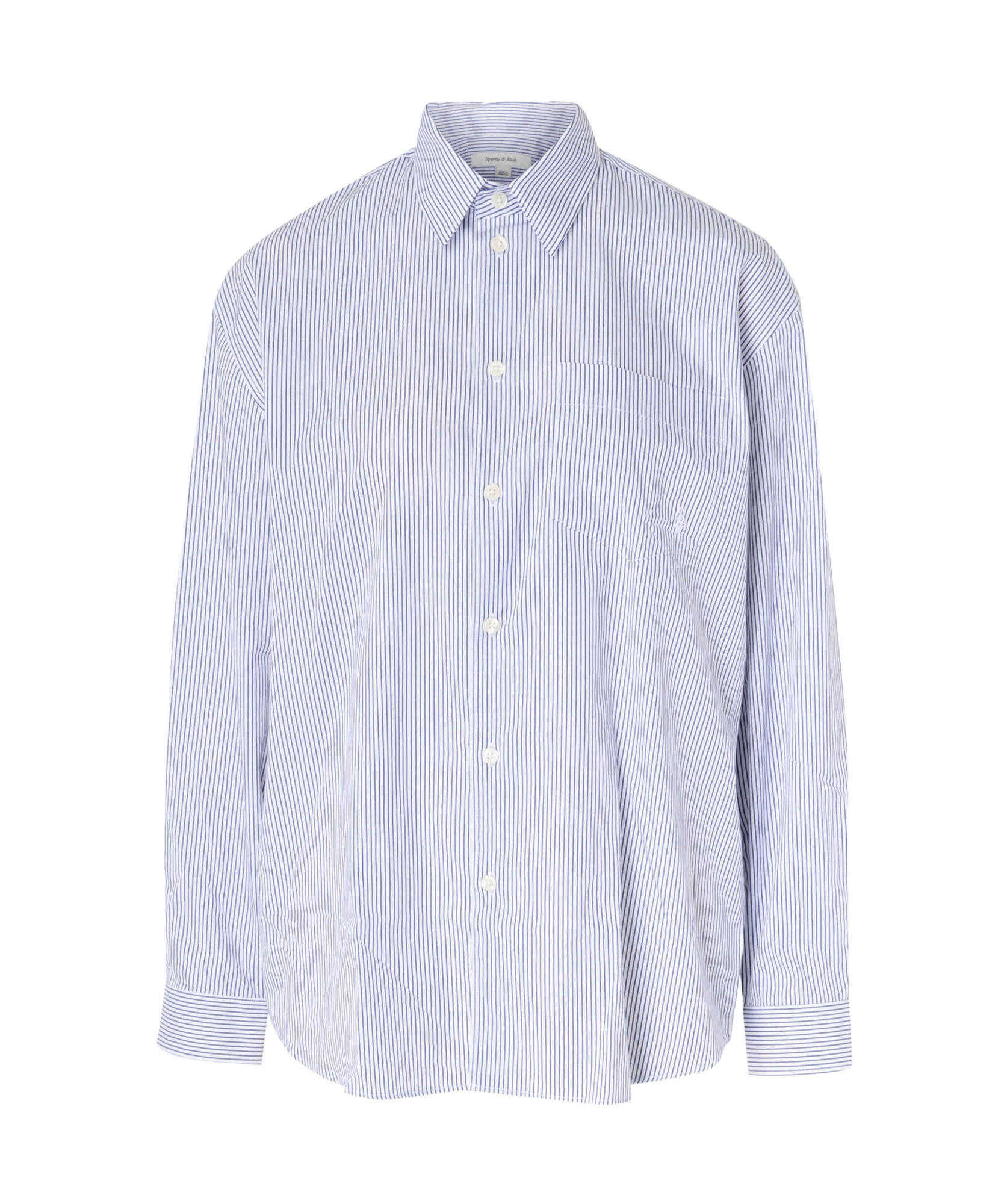 Sporty And Rich Long-sleeved Shirt In White