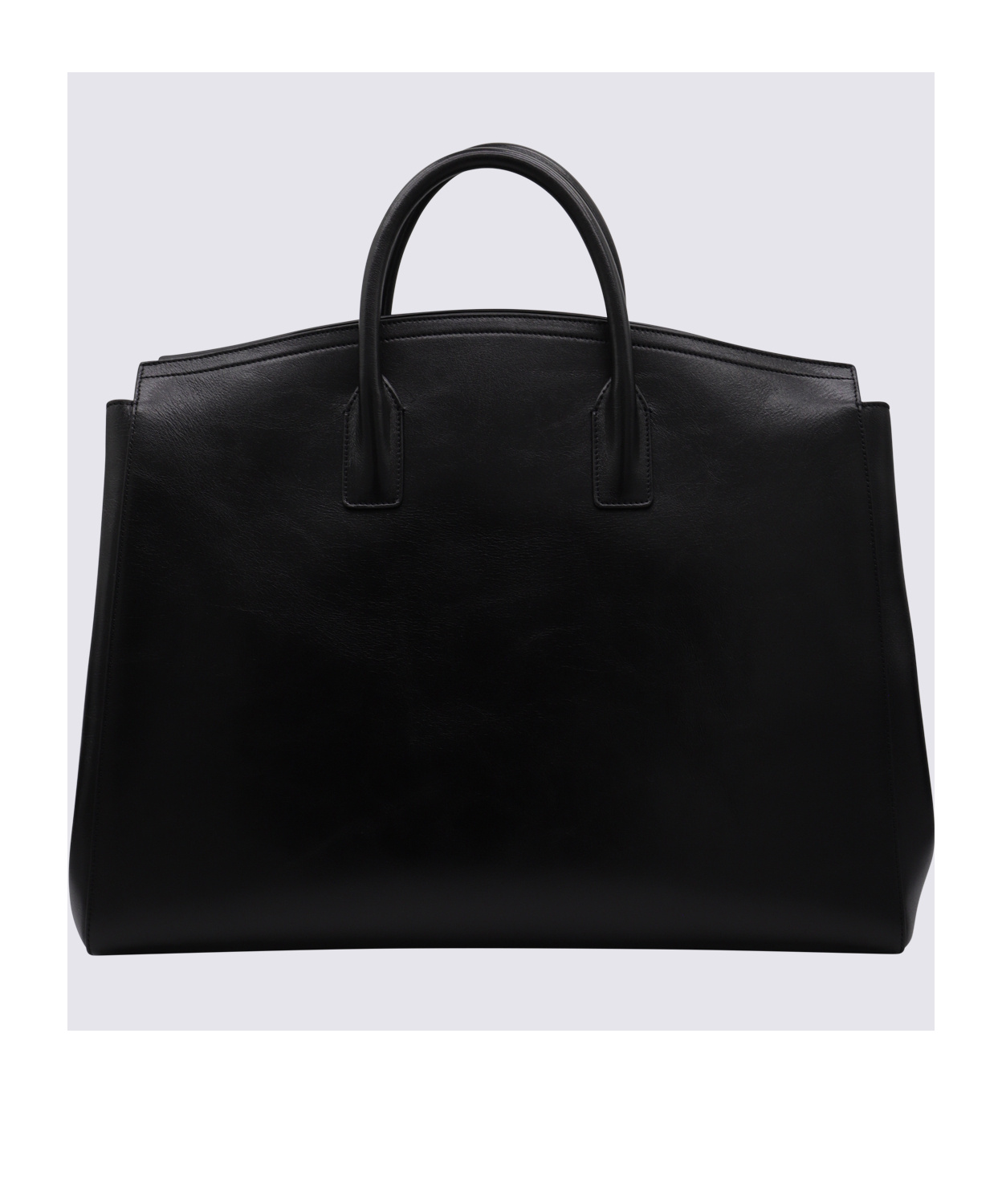 Givenchy Lettering Detail Shoulder Bag In Black