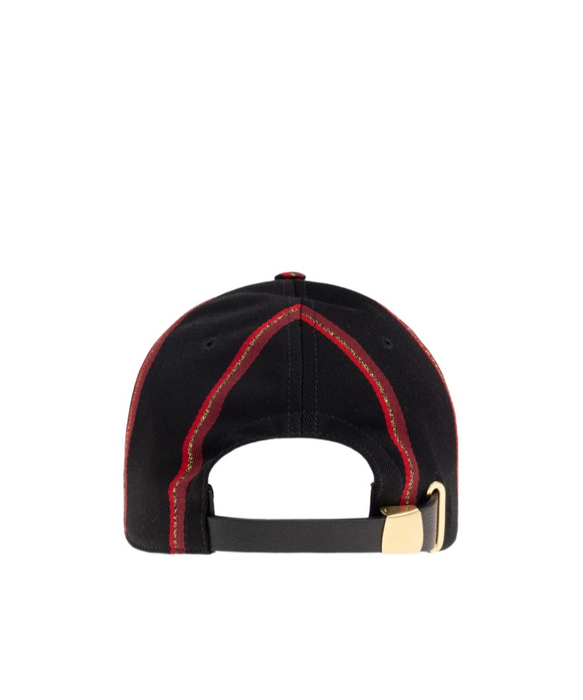 Alexander Mcqueen Skull-patch Baseball Cap In Black