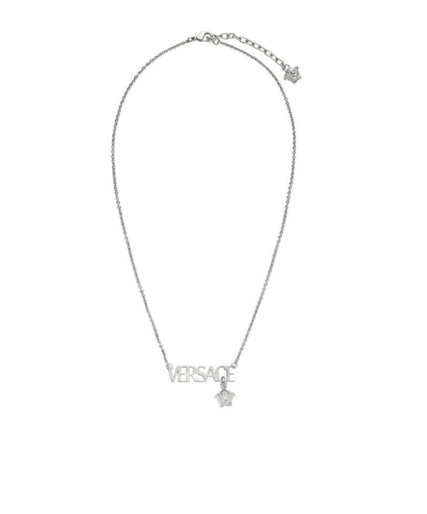 Versace Logo-lettering Necklace