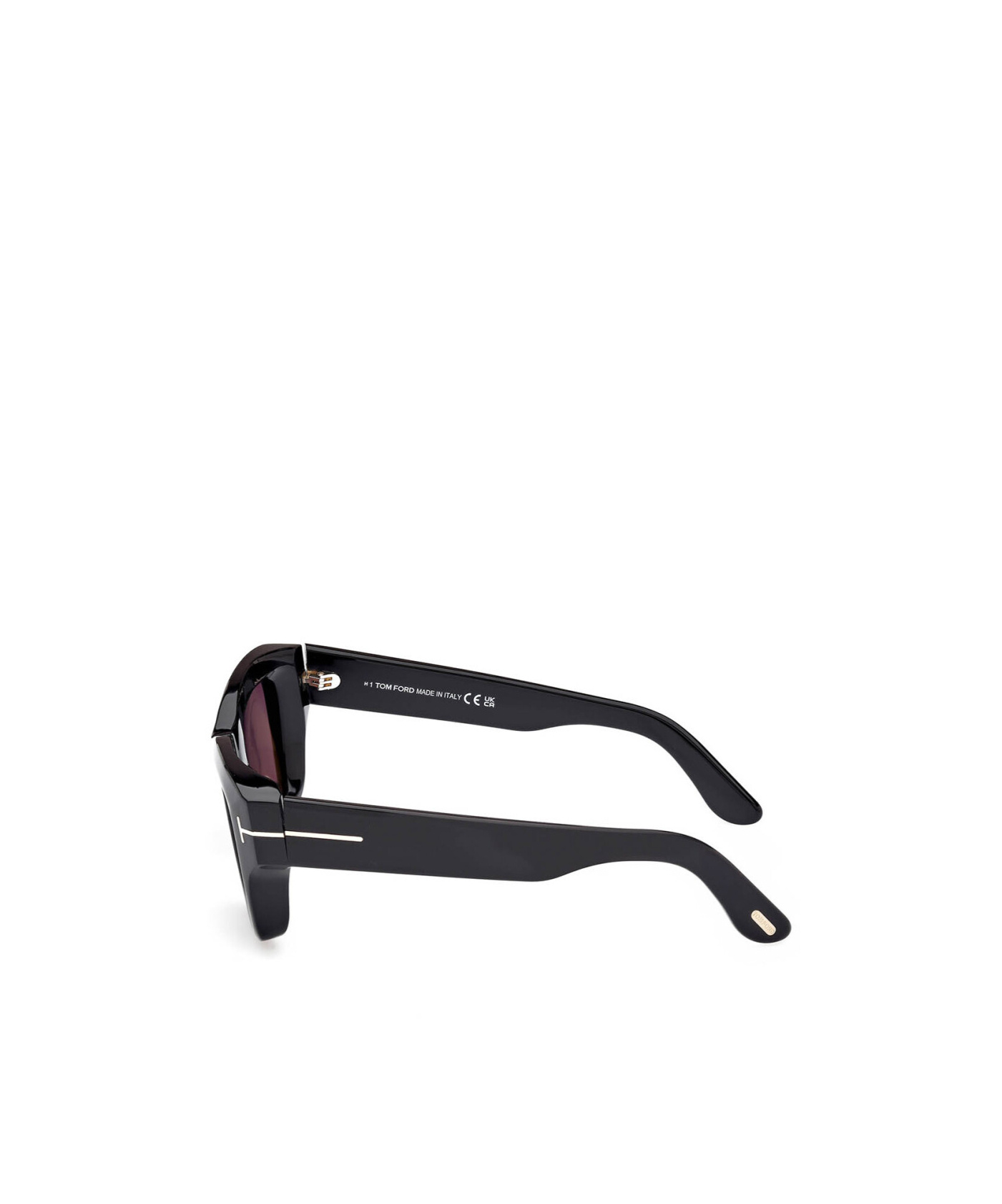 Tom Ford Eyewear Ilias Square Frame Sunglasses In Gray