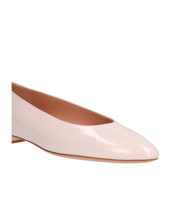 Gianvito Rossi Amelia Ballerina Shoes In Pink