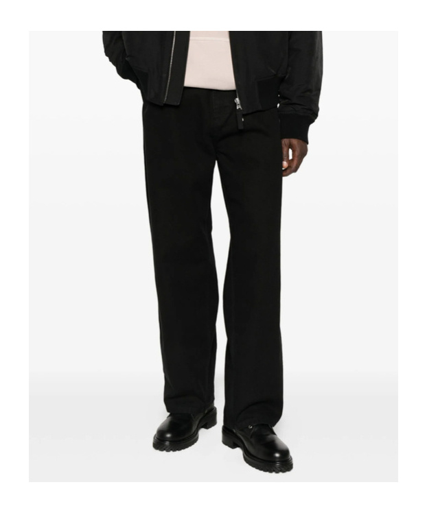 Carhartt Belt Loop Casual Pants In Black
