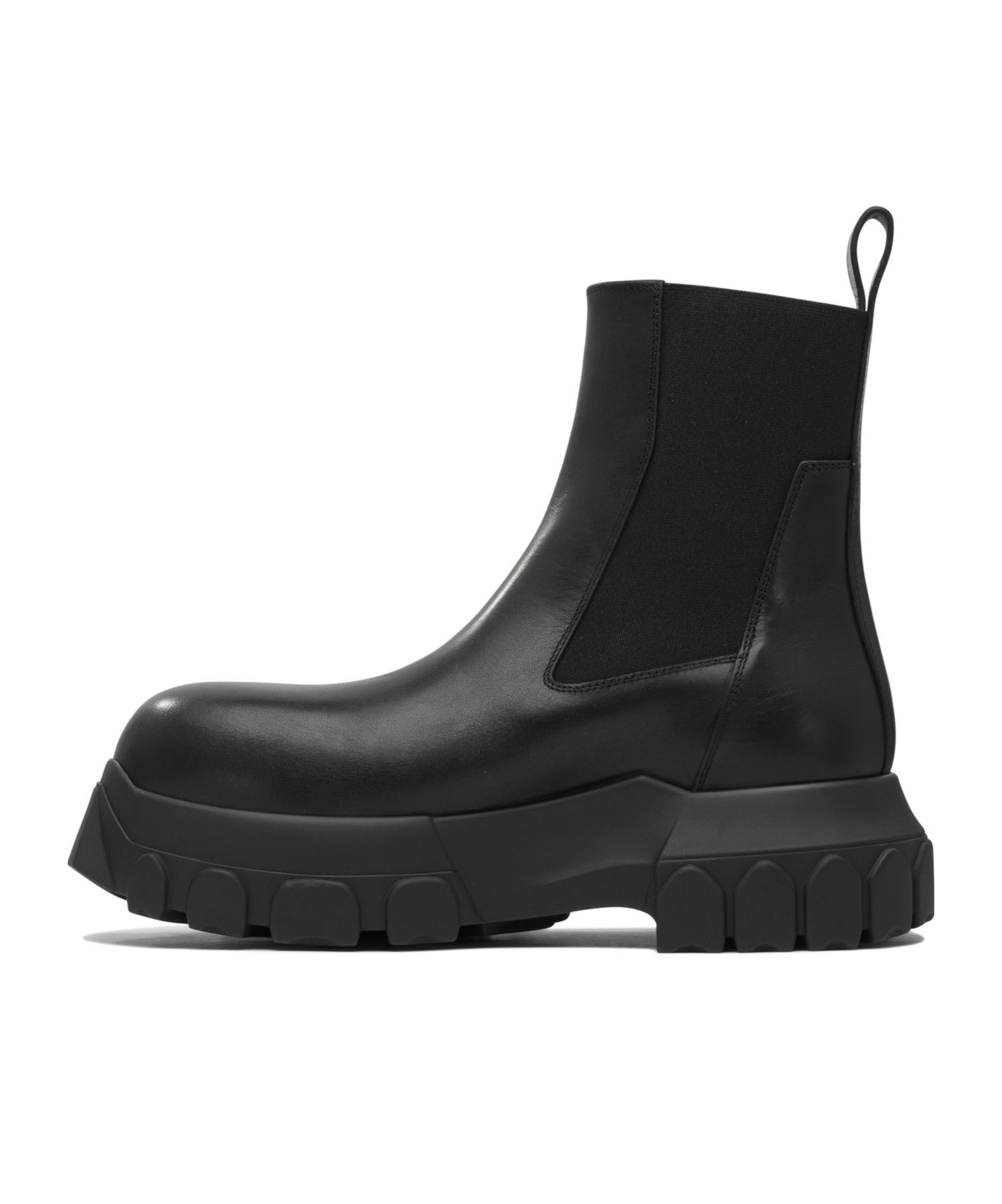 Rick Owens Round Toe Ankle Boots
