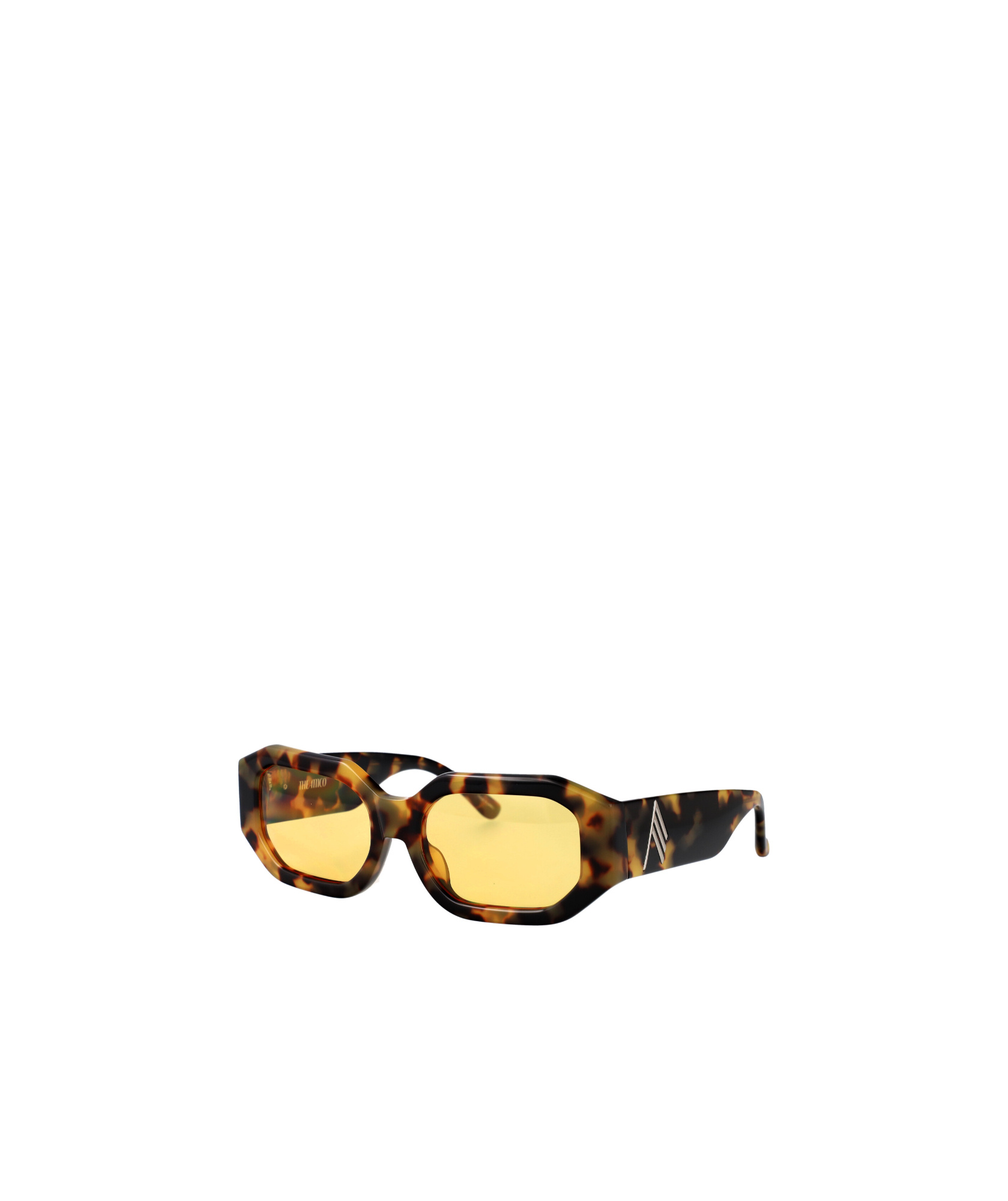 Attico Blake Sunglasses In Yellow