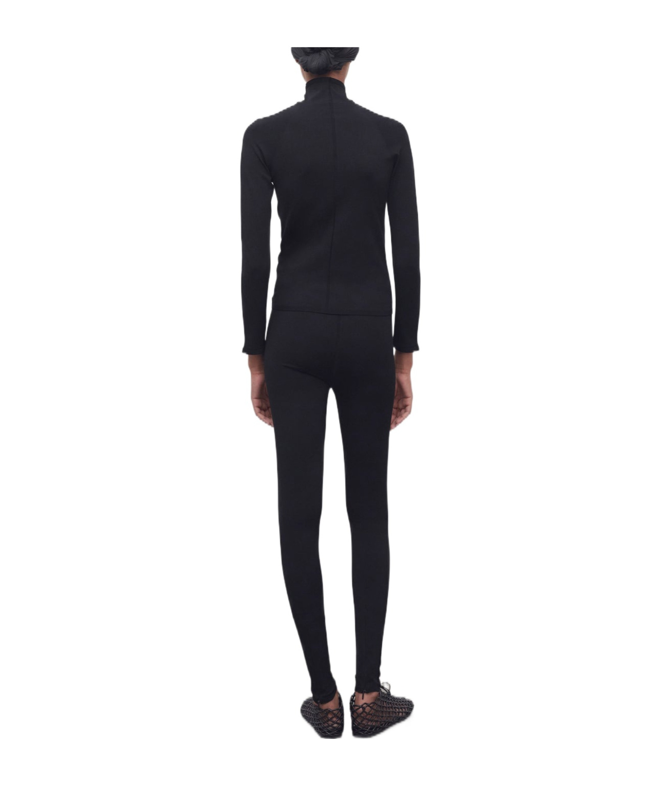 The Row Clizia Leggings In Black