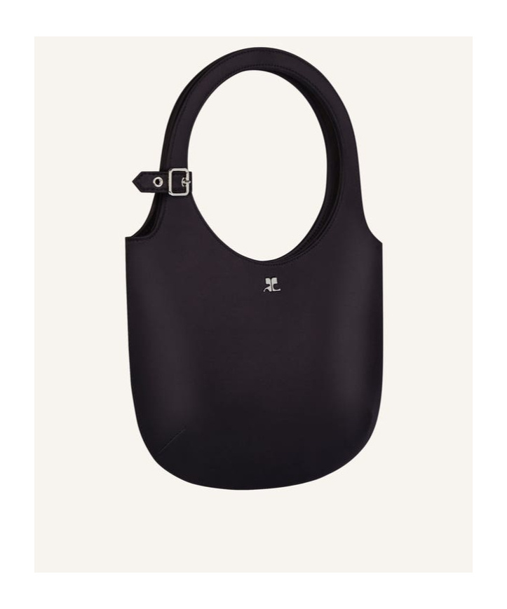 Courrèges Courregès Holy Shoulder Bag In Black