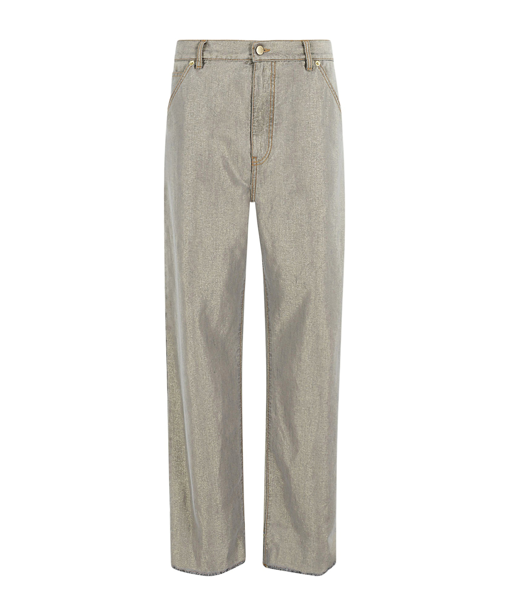 Darkpark Lisa Lurex Jeans In Gray