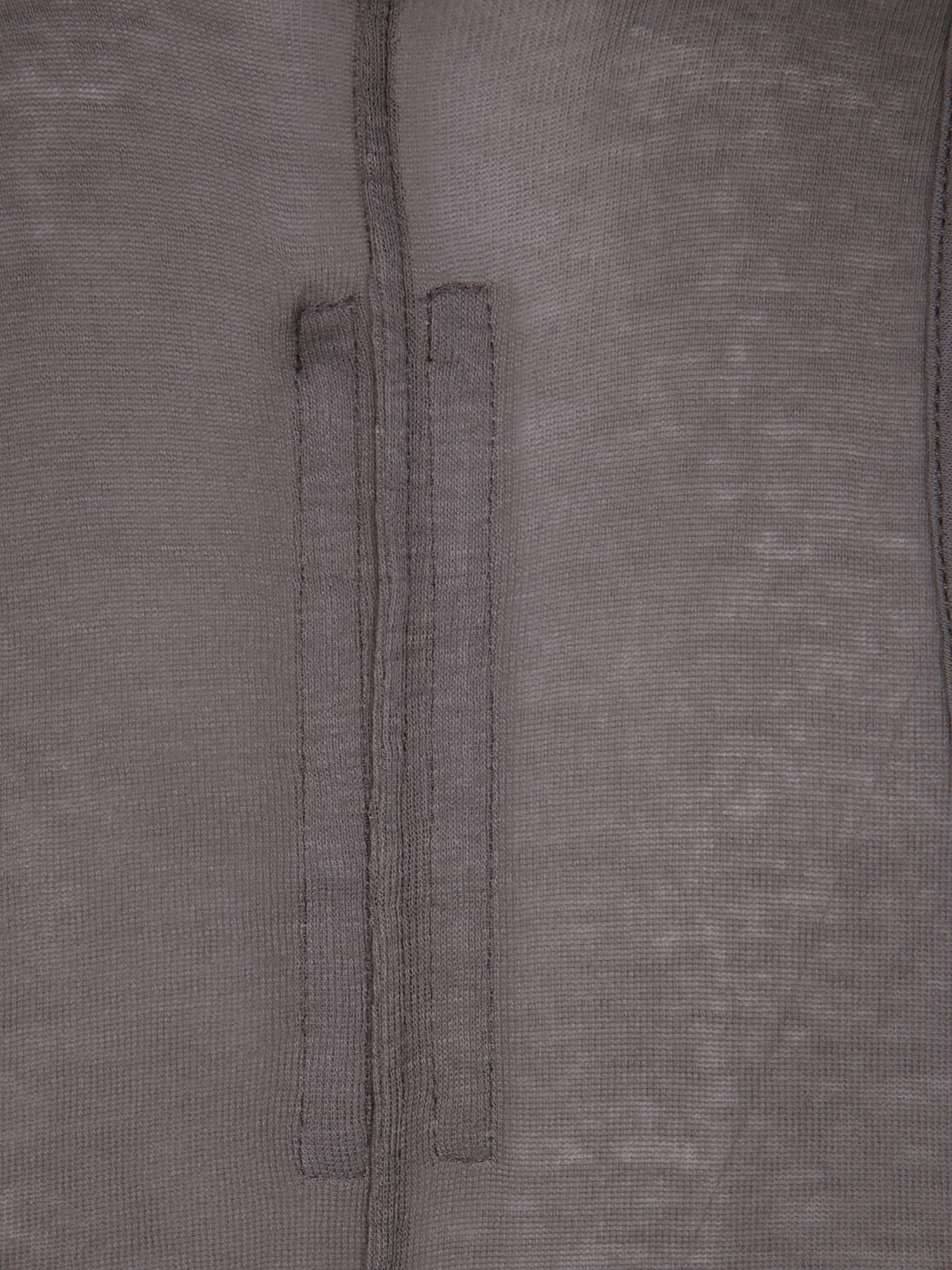 Rick Owens Round-neck Vest In Gray