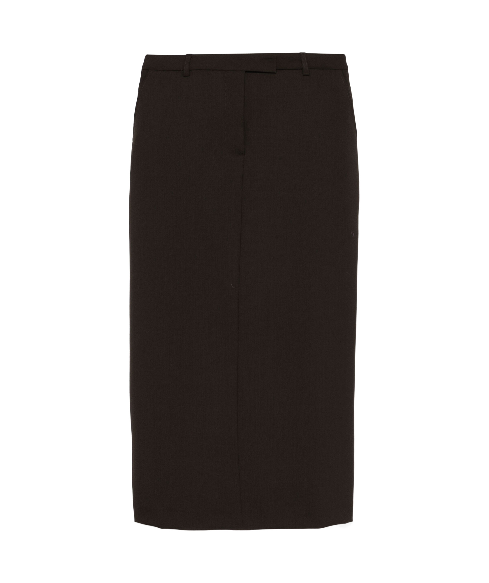 Shop Officine Generale Oxana Maxi Skirt In Black