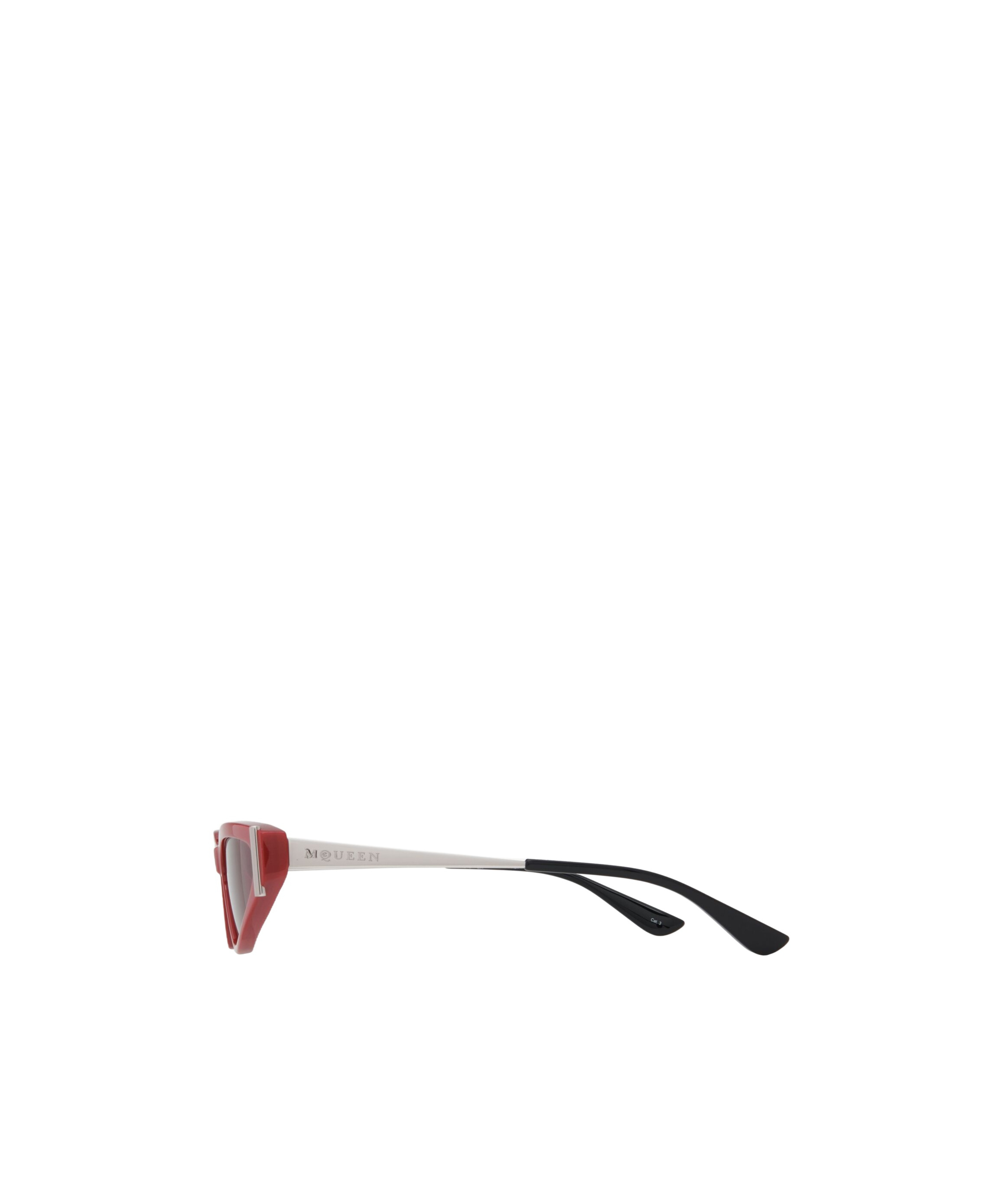 Alexander Mcqueen Side T-bar Sunglasses In Pink