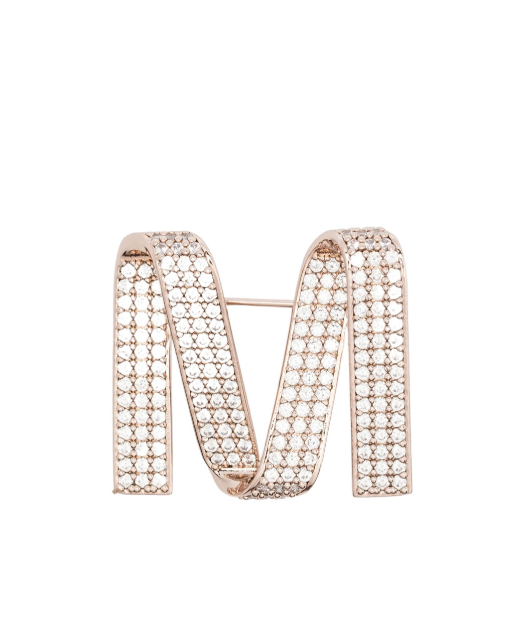 Max Mara Crystal-embellished Brooch