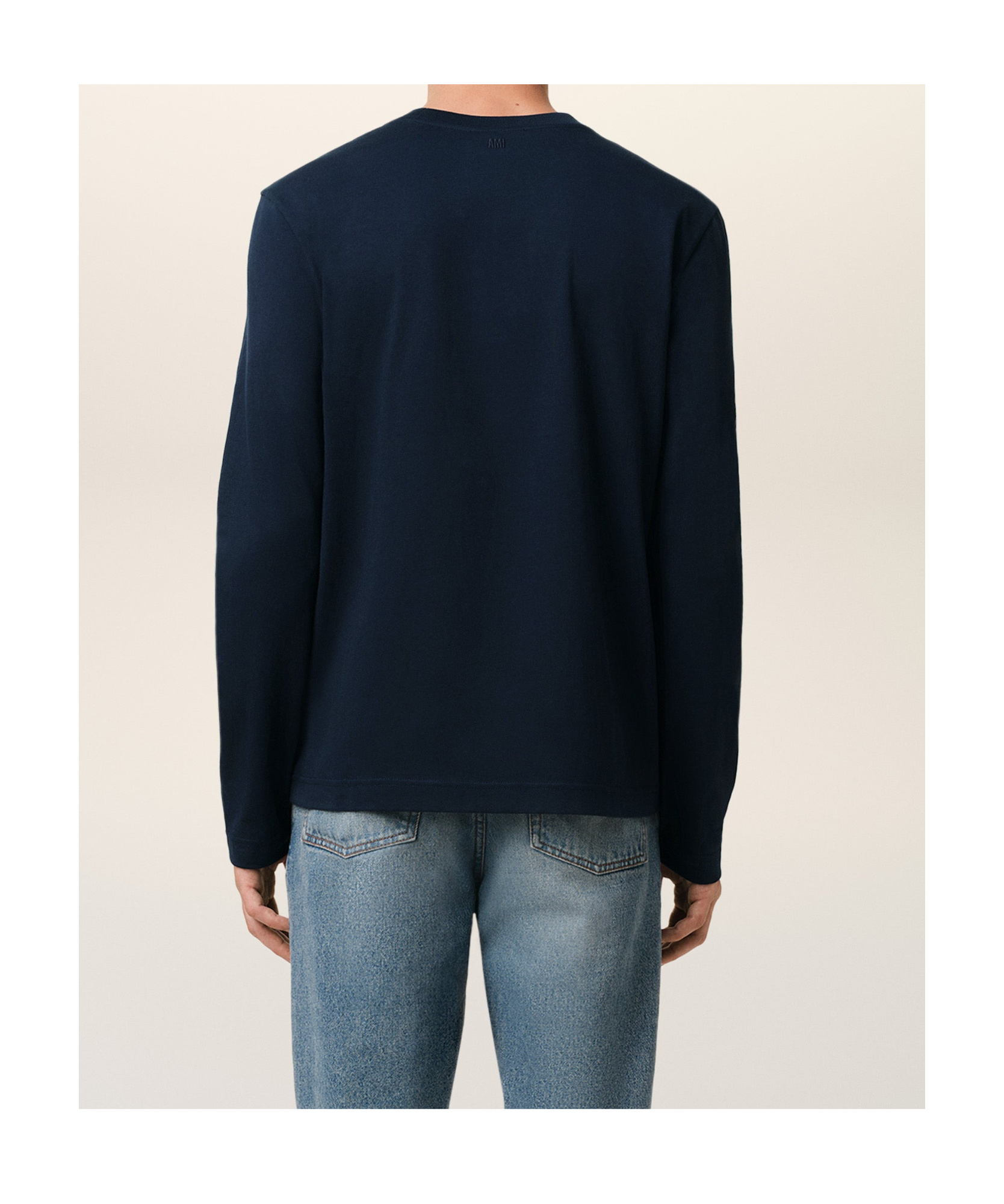 AMI ALEXANDRE MATTIUSSI AMI AMI DE COEUR LONG SLEEVES T-SHIRT