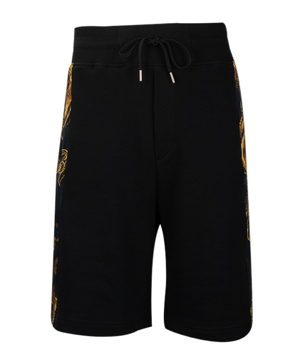 Versace Jeans Logo Logo Shorts In Black