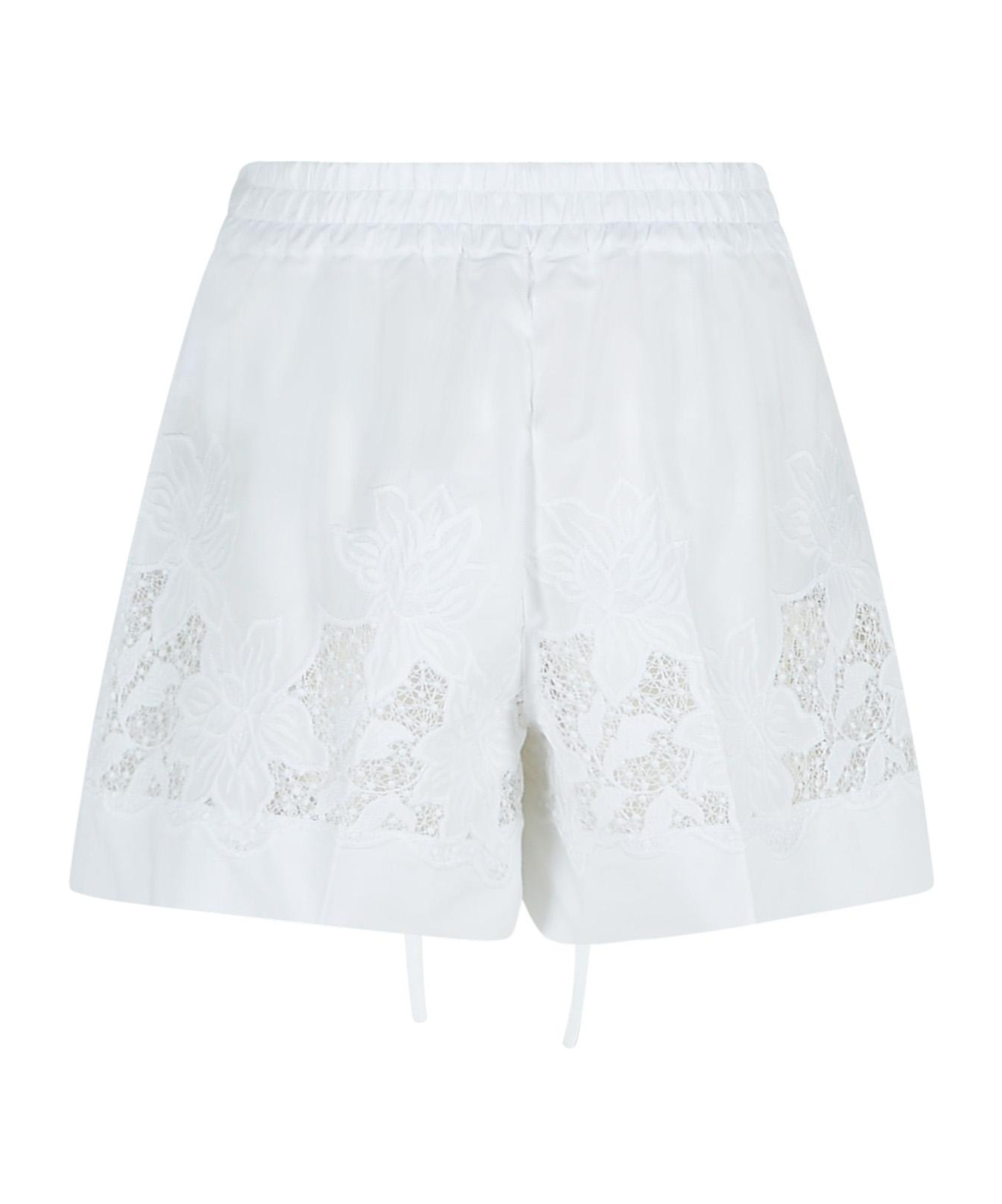 P.a.r.o.s.h Drawstring Shorts In White