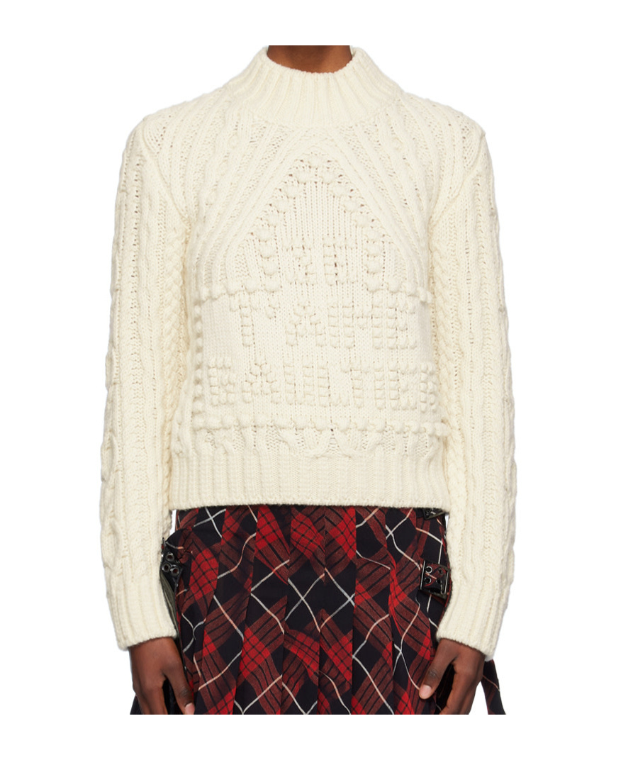 Jean Paul Gaultier Aran Sweater